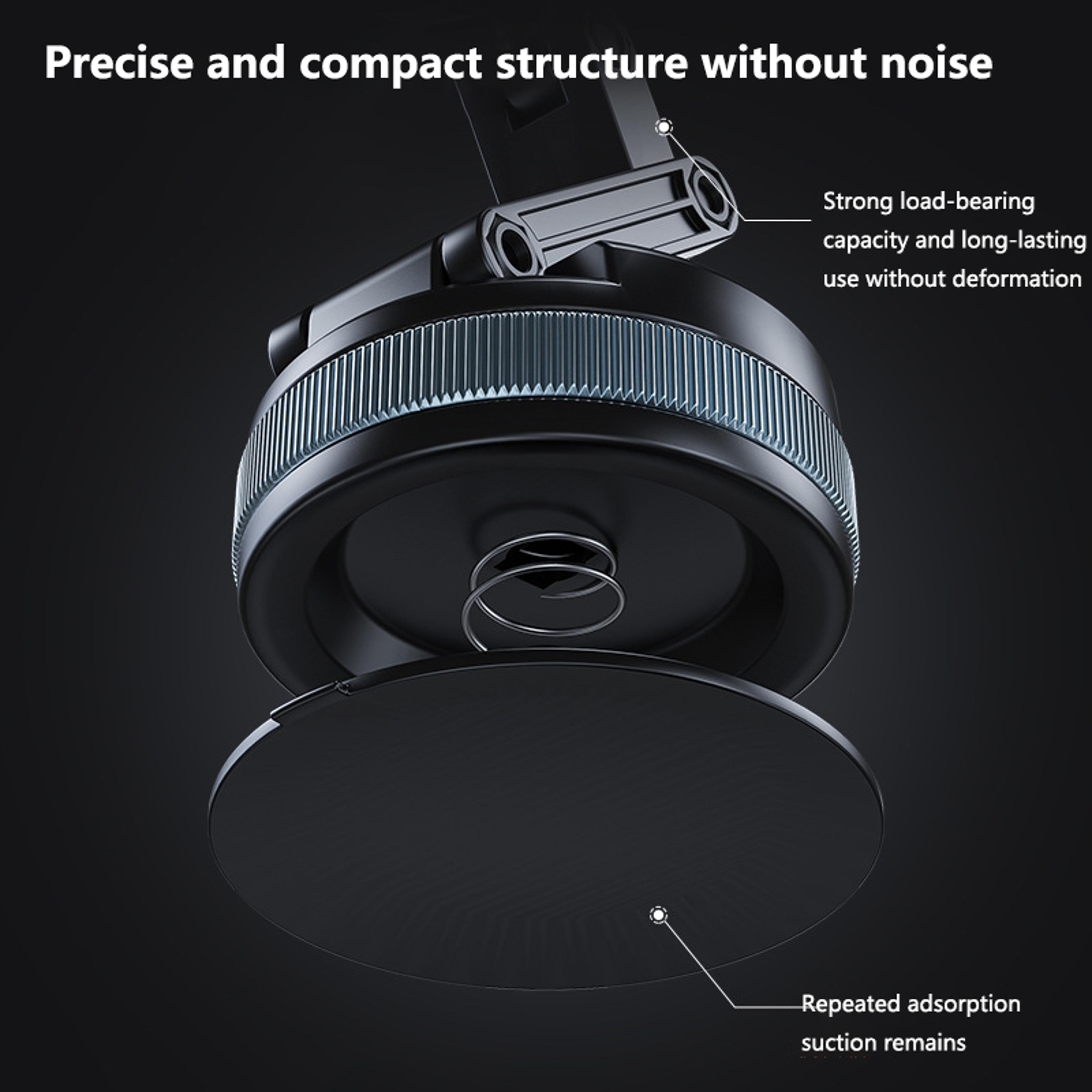 Magnetic Car Phone Holder With Suction Cup Rotating Foldable Extendable Car Phone Mount 3