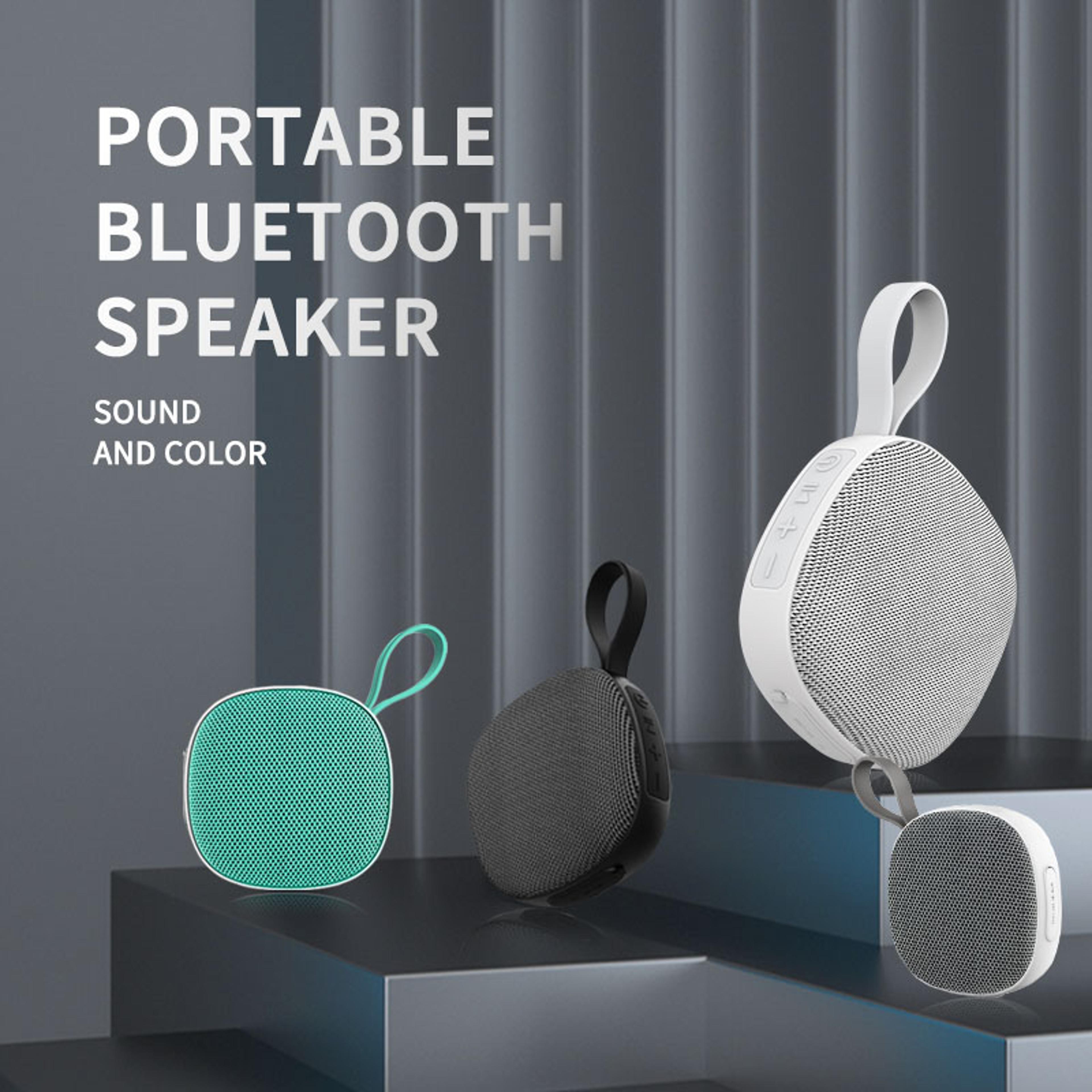 Mini Portable Bluetooth Speaker With Magnetic Mount  TF Card Playback 3