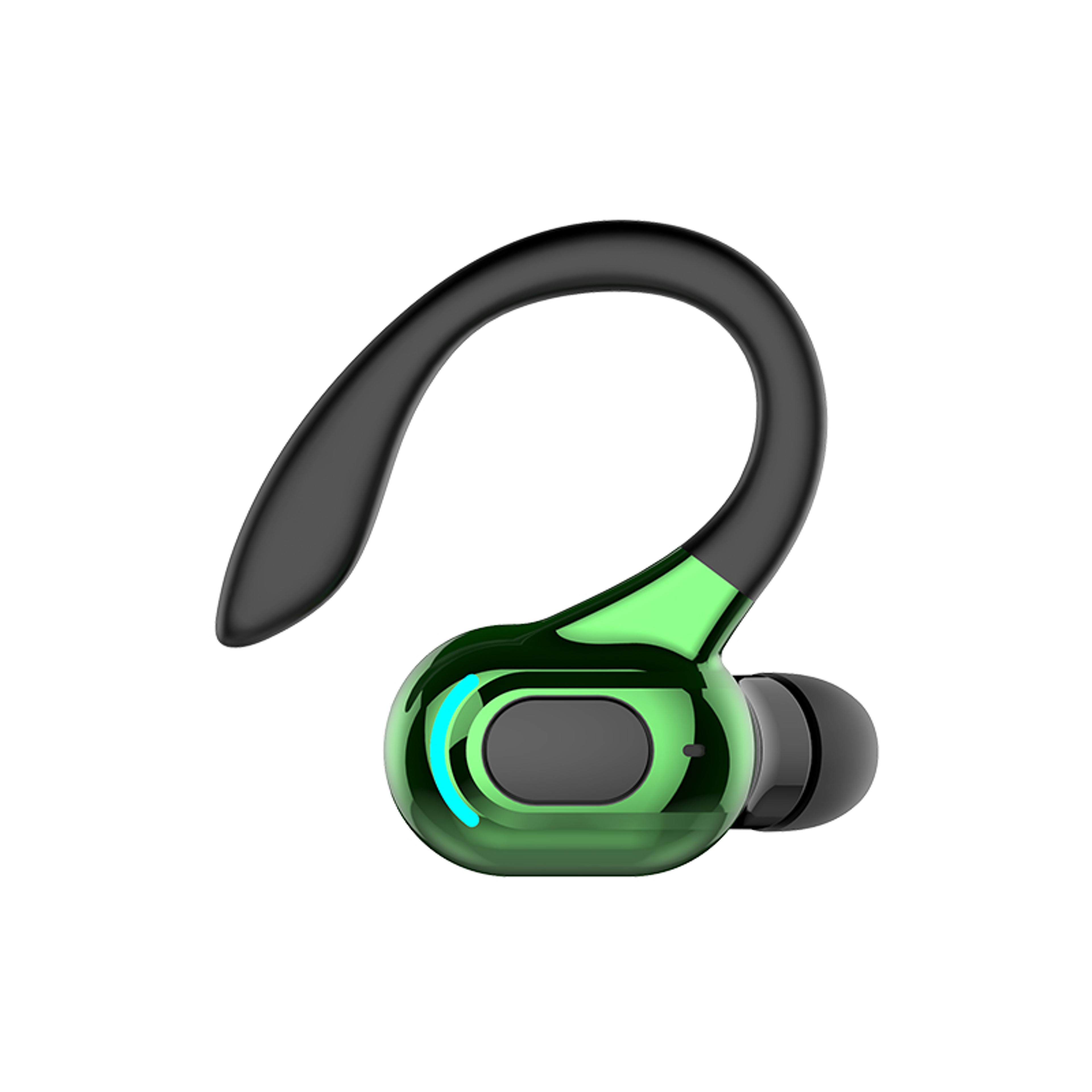 bluetooth earbuds with ear hooks waterproof hifi wireless headphones with mic