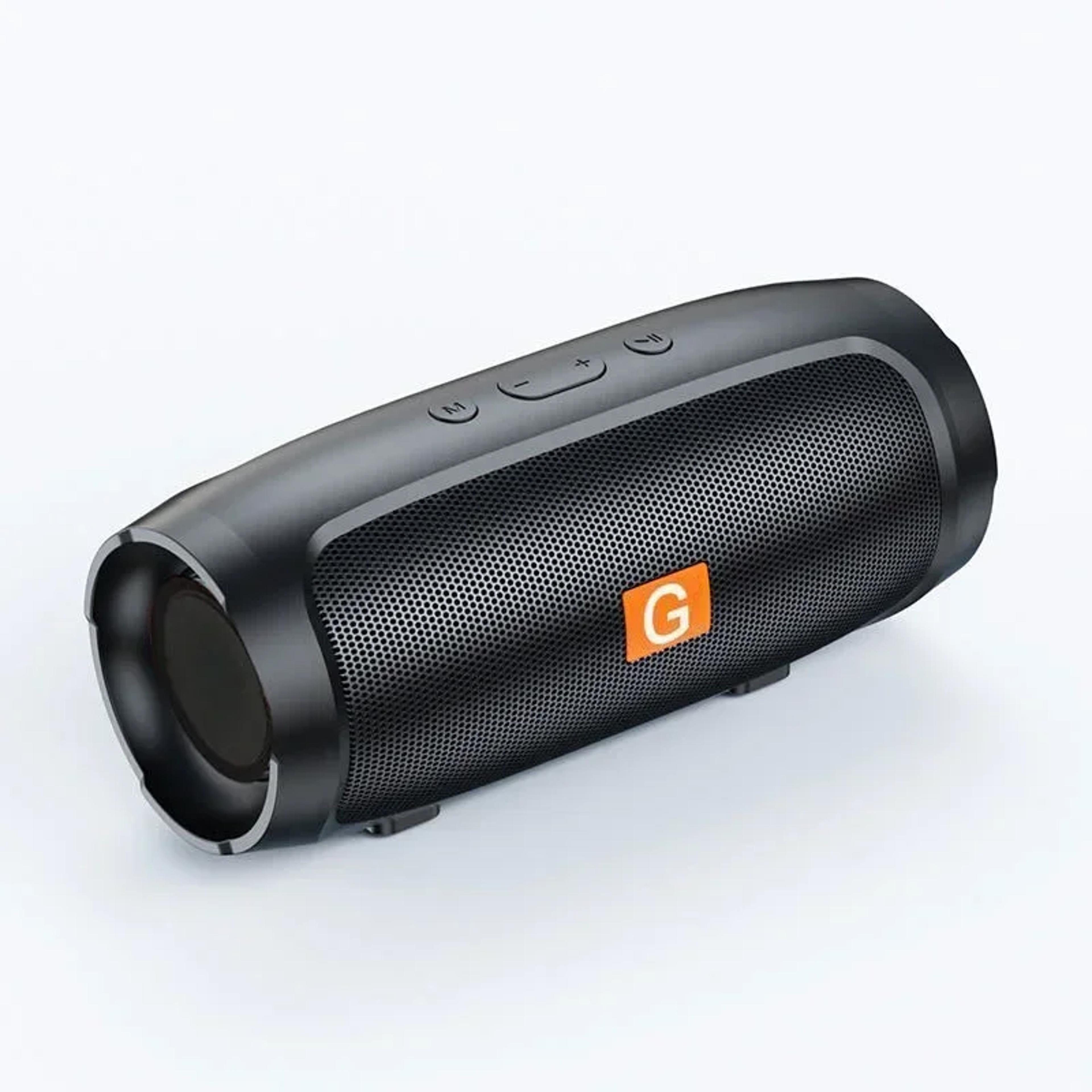 portable bluetooth speaker with subwoofer fm radio & tf card waterproof wireless sound box