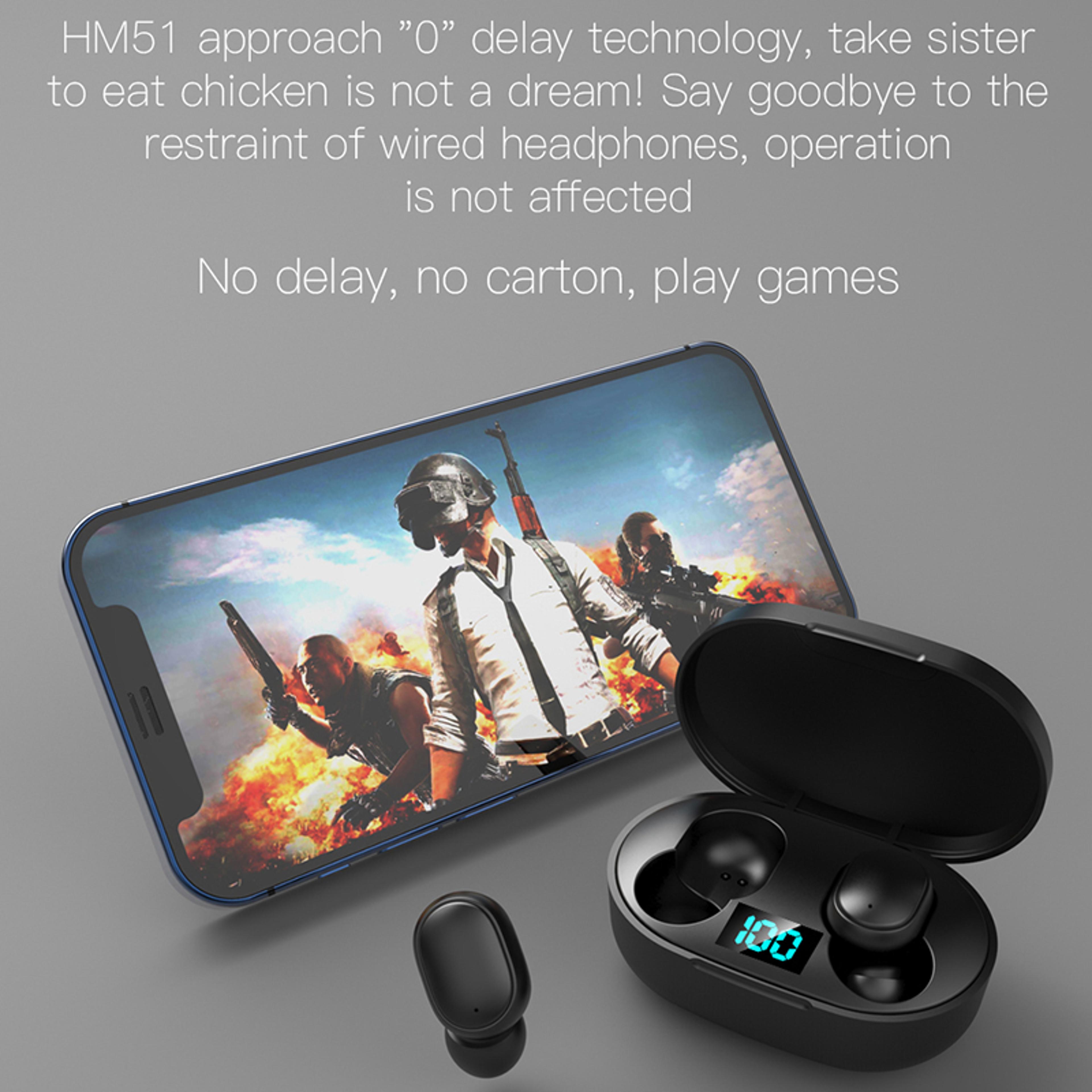 LED Display Bluetooth Earbuds With Noise Cancelling And Wireless Charging Case 8