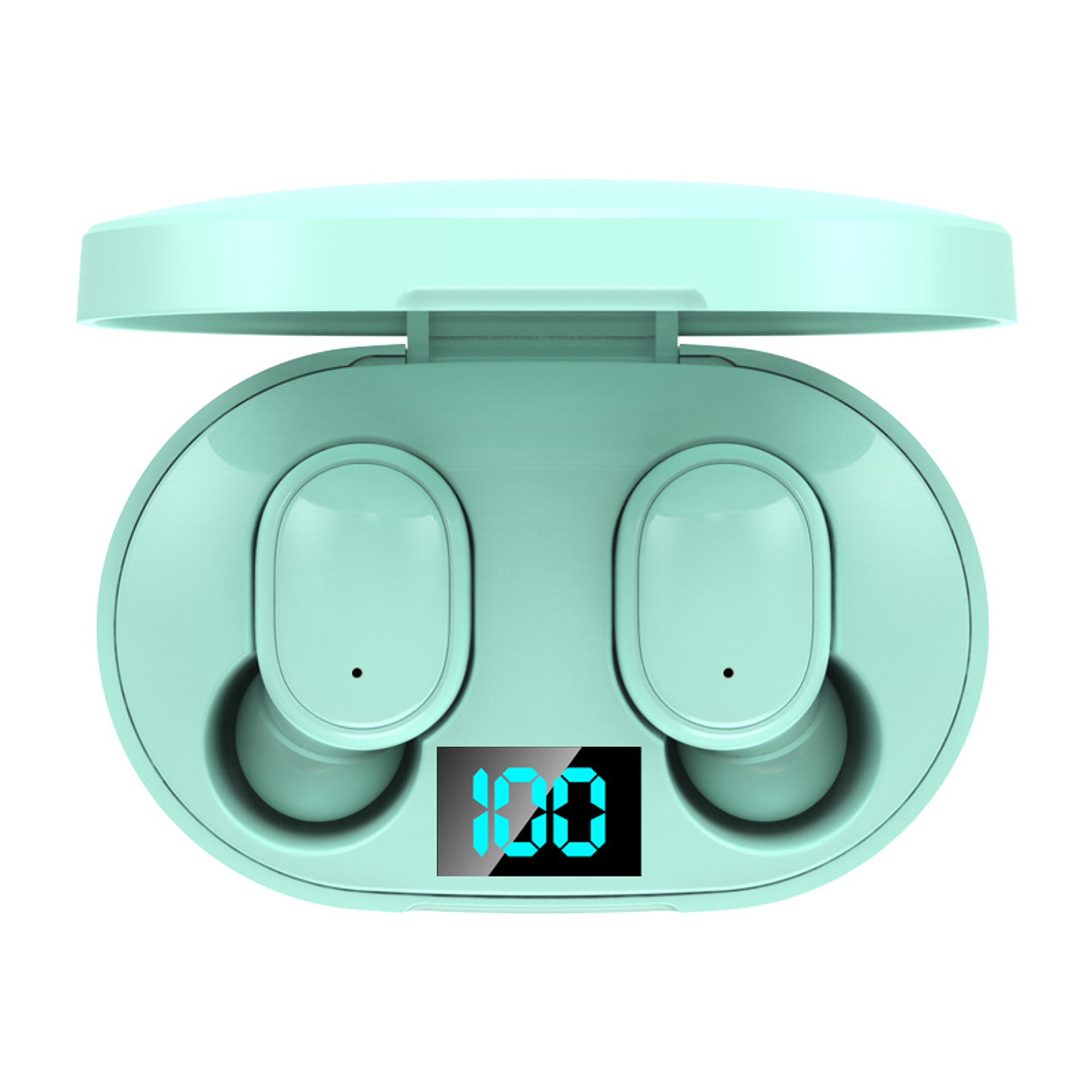 LED Display Bluetooth Earbuds With Noise Cancelling And Wireless Charging Case 4