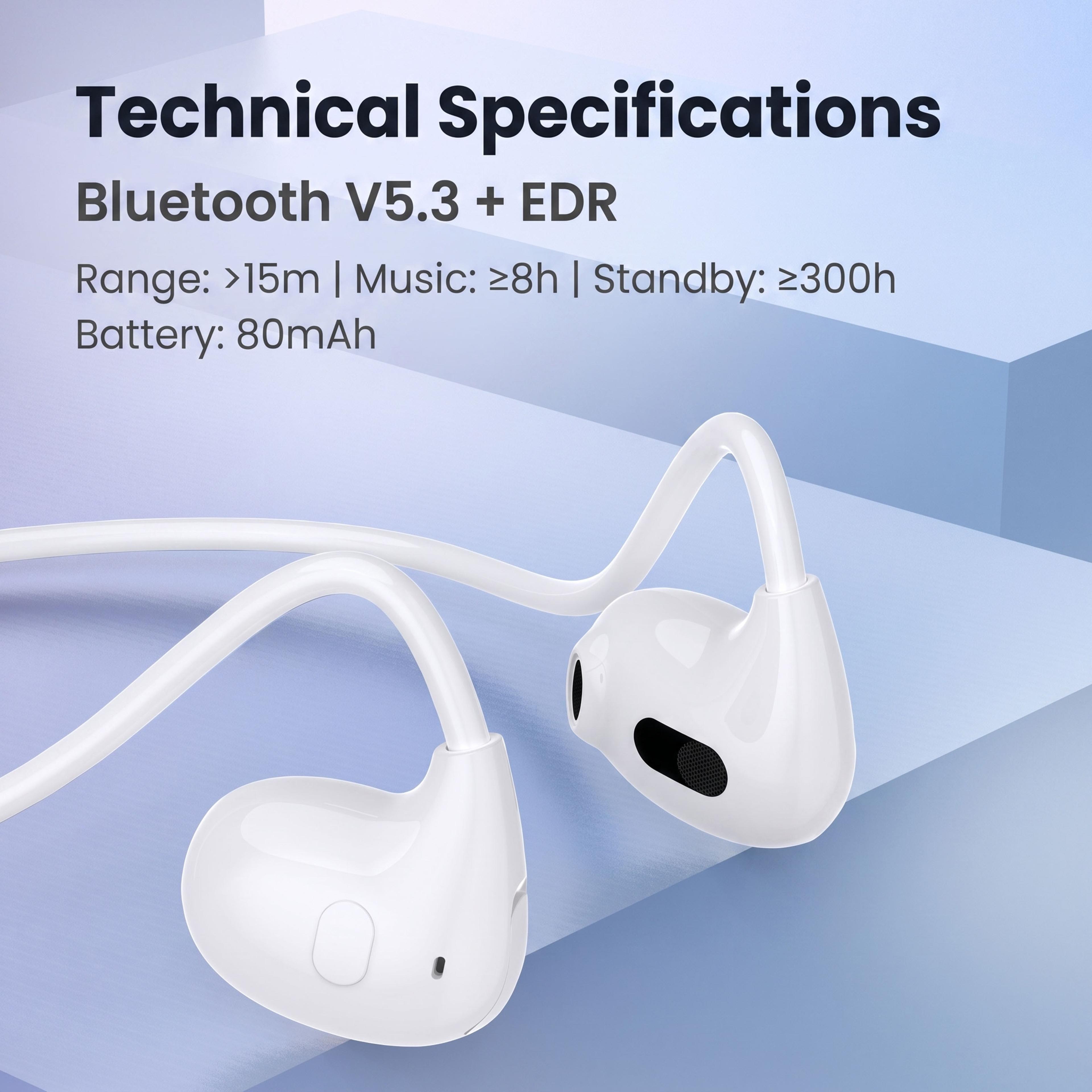 Open Ear Bluetooth Sport Headphones With Air Conduction And Detachable Wireless Earbuds 5