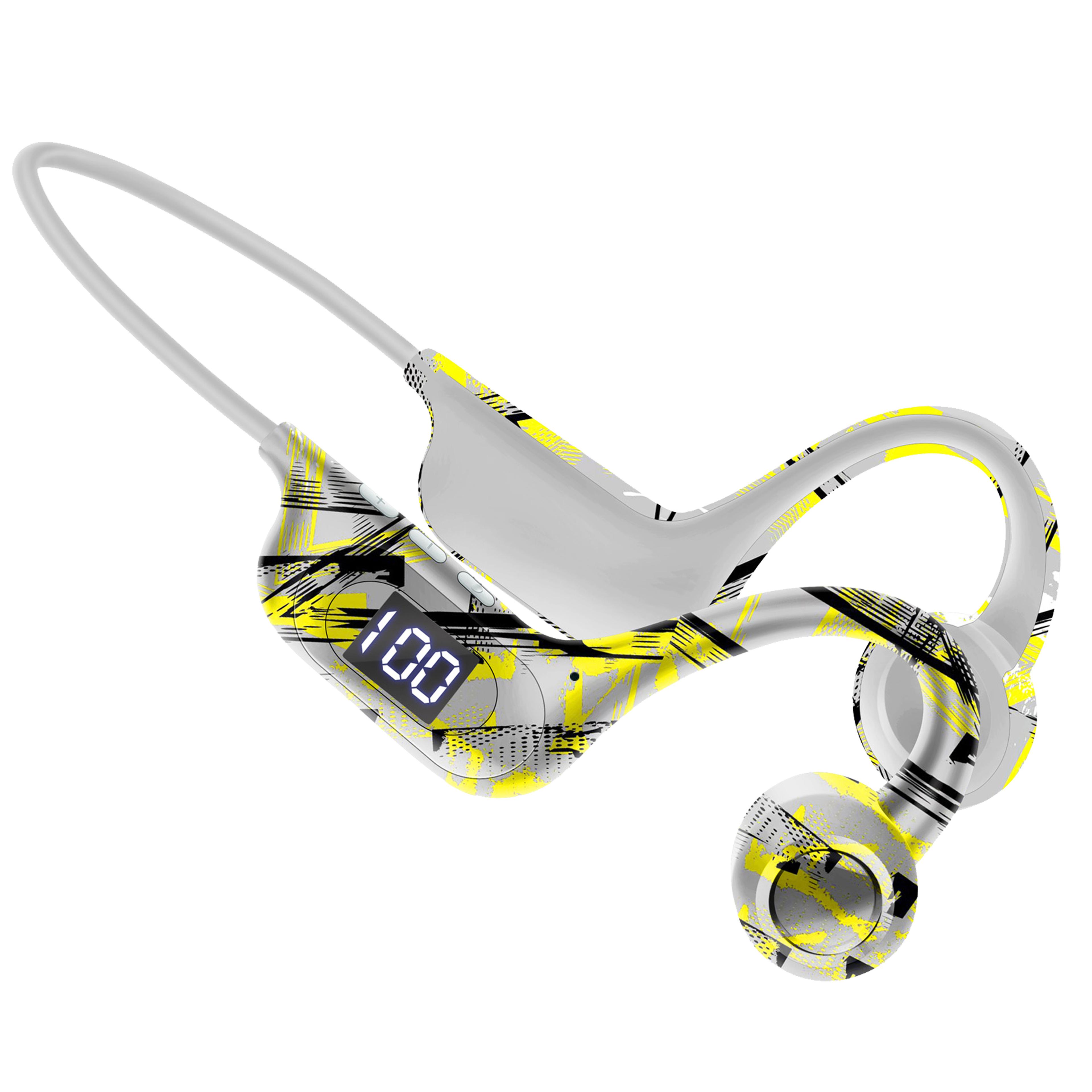 Bone Conduction Open Ear Bluetooth Headphones With TF Card Player And Type C Charging 8