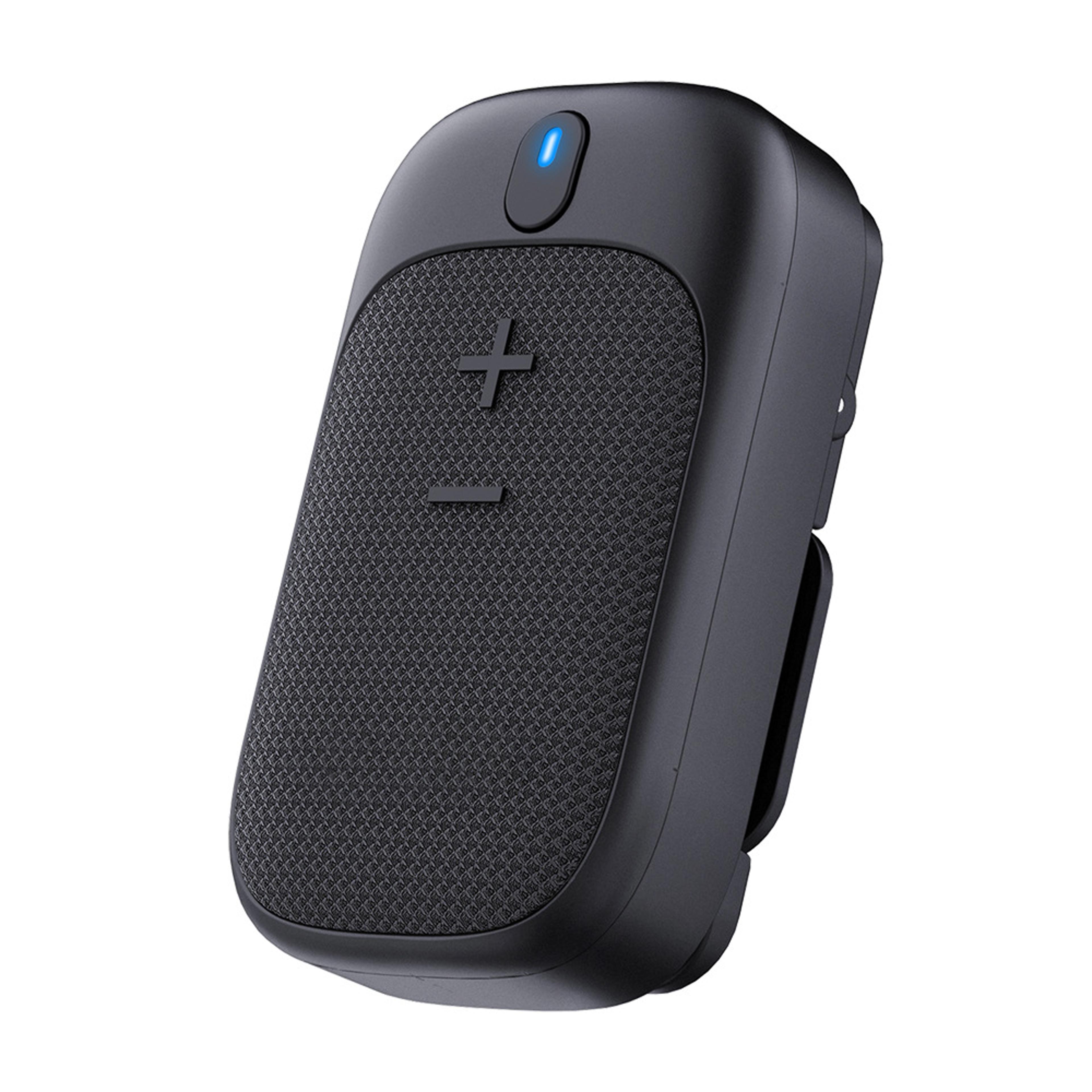 portable mini bluetooth speaker with magnetic clip waterproof wearable speaker & built in microphone