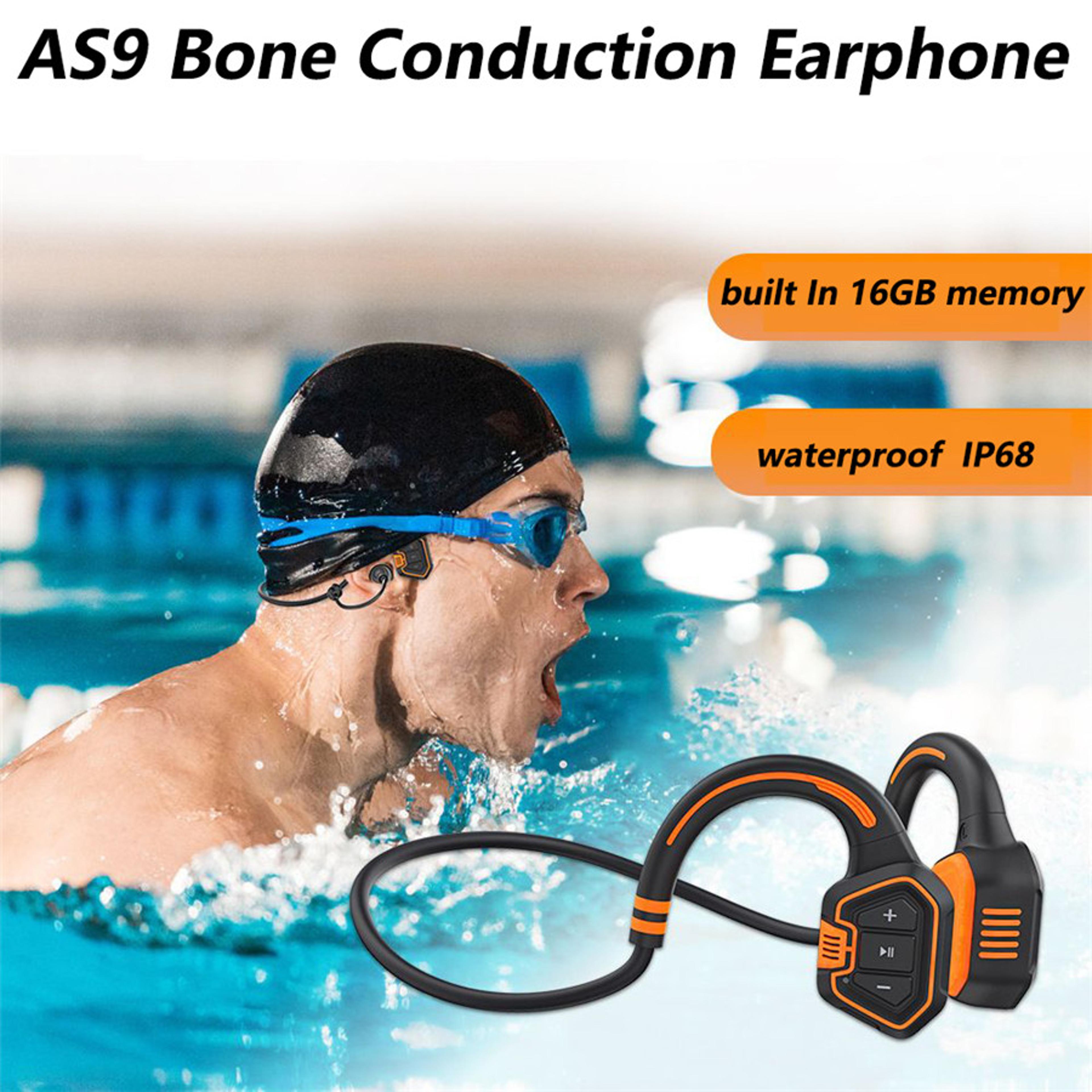 Bone Conduction Headphones With Player Waterproof Wireless Sports Headset 4