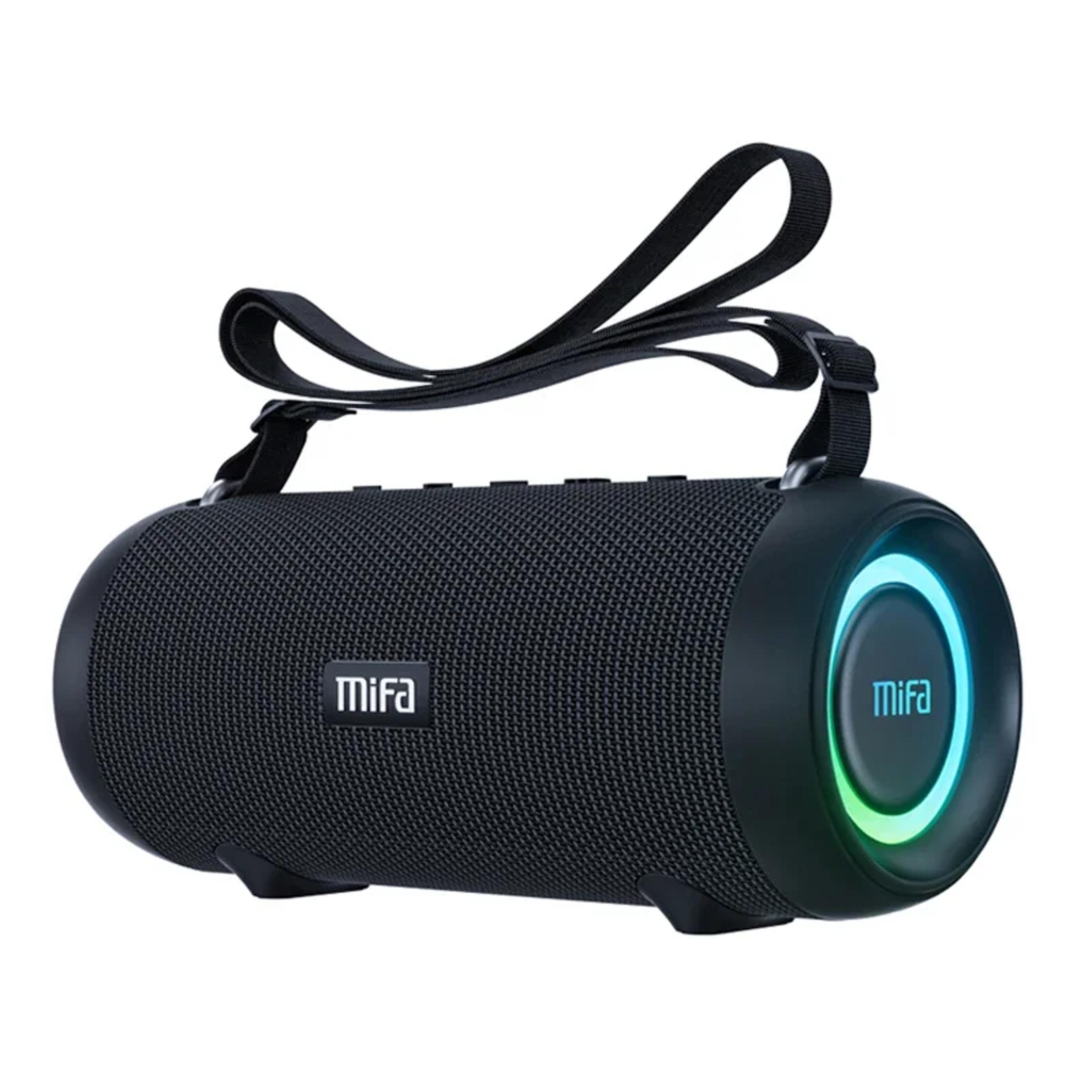 portable bluetooth speaker with deep bass for outdoor camping and travel