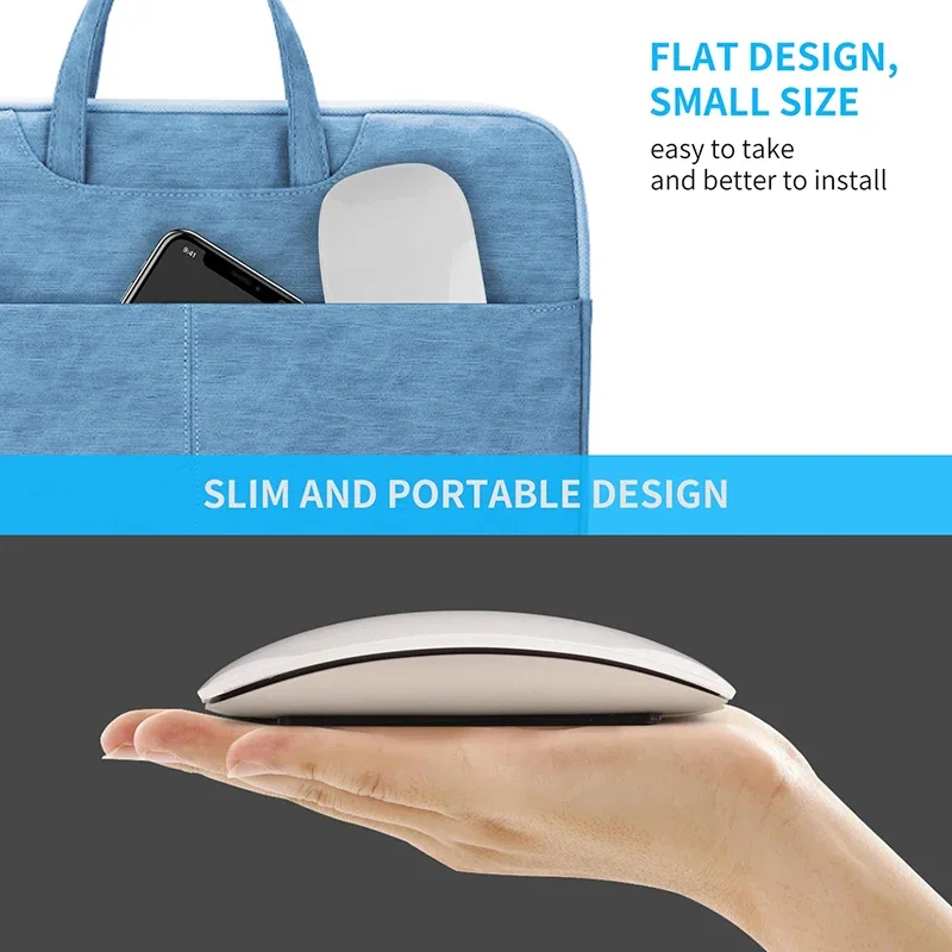 Rechargeable Bluetooth Mouse Ultra Slim Silent Wireless Mouse For Laptop MacBook IPad  PC 2
