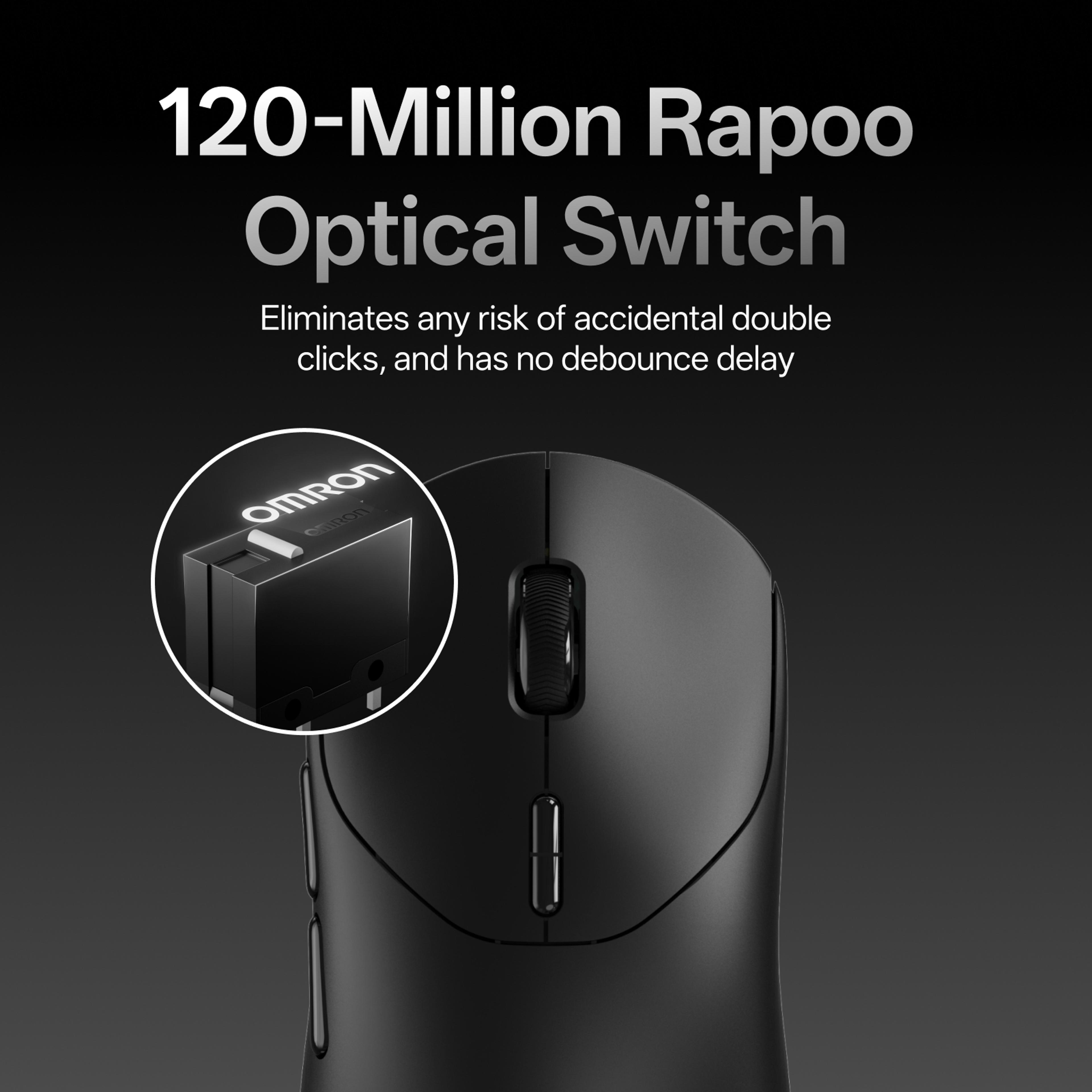 Wireless Gaming Mouse With Polling Rate Optical Sensor Lightweight Ergonomic Mouse For PC  Laptop 9
