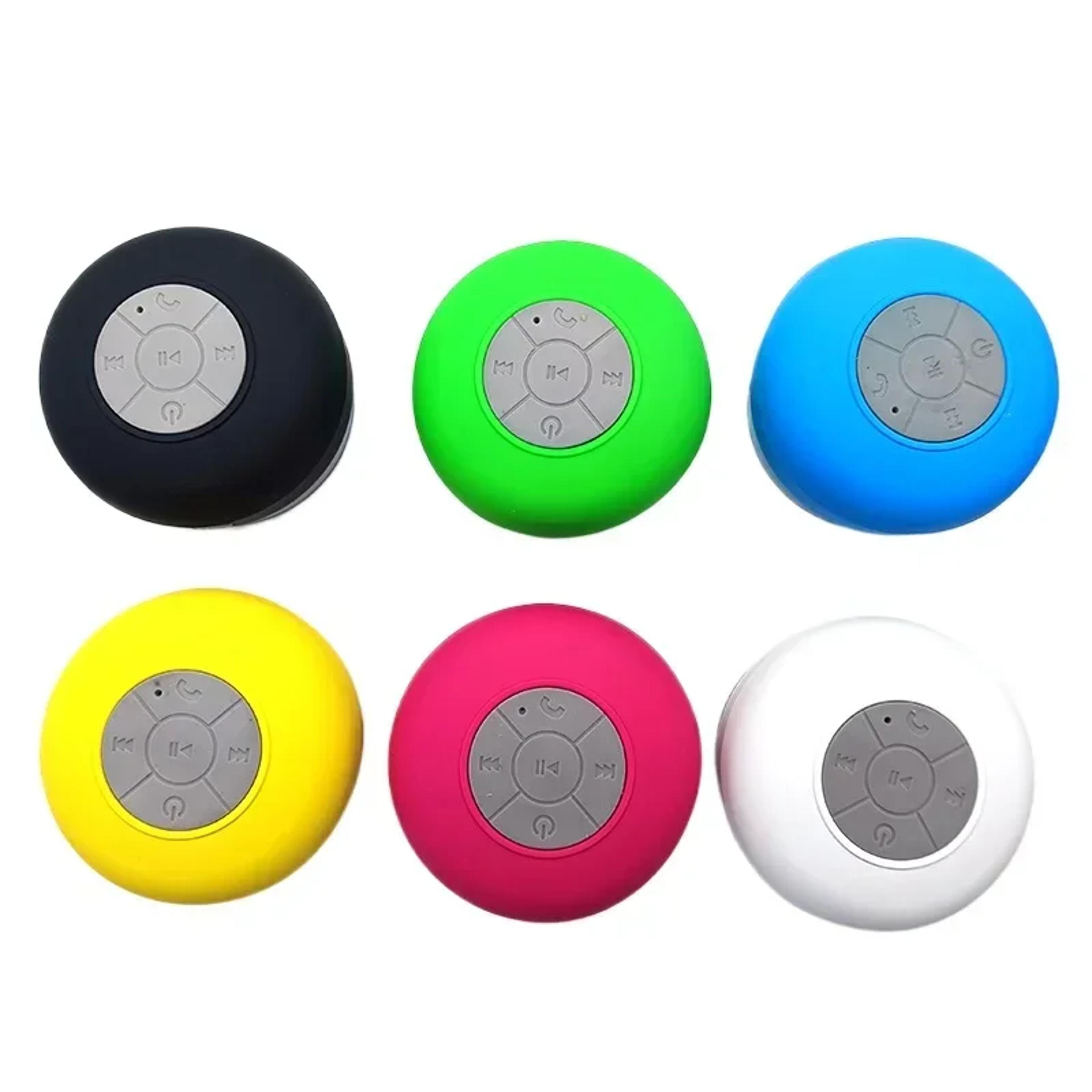 Waterproof Bluetooth Speaker With Suction Cup Mini Shower Speaker For Bathroom Pool  Beach 4