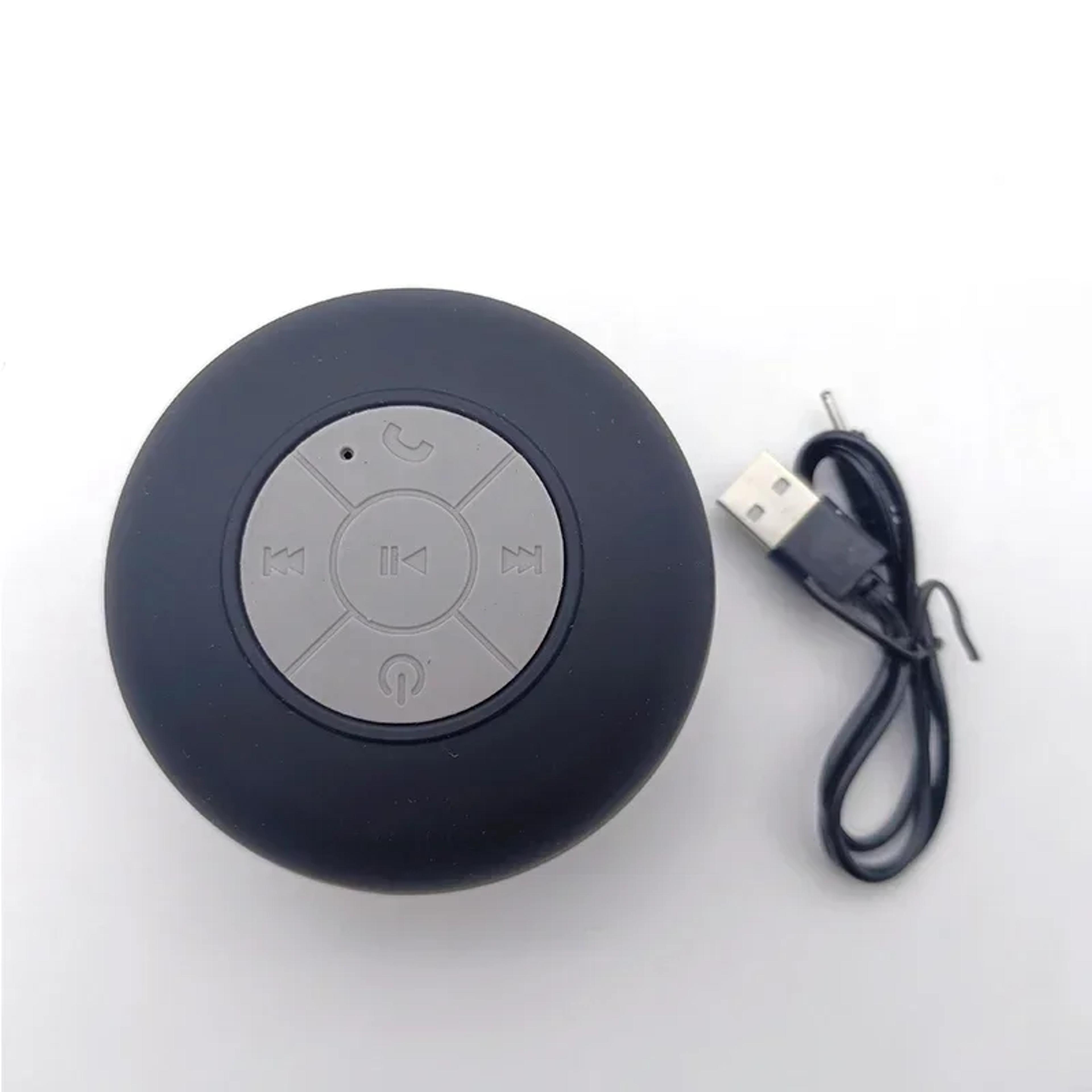 Waterproof Bluetooth Speaker With Suction Cup Mini Shower Speaker For Bathroom Pool  Beach 7