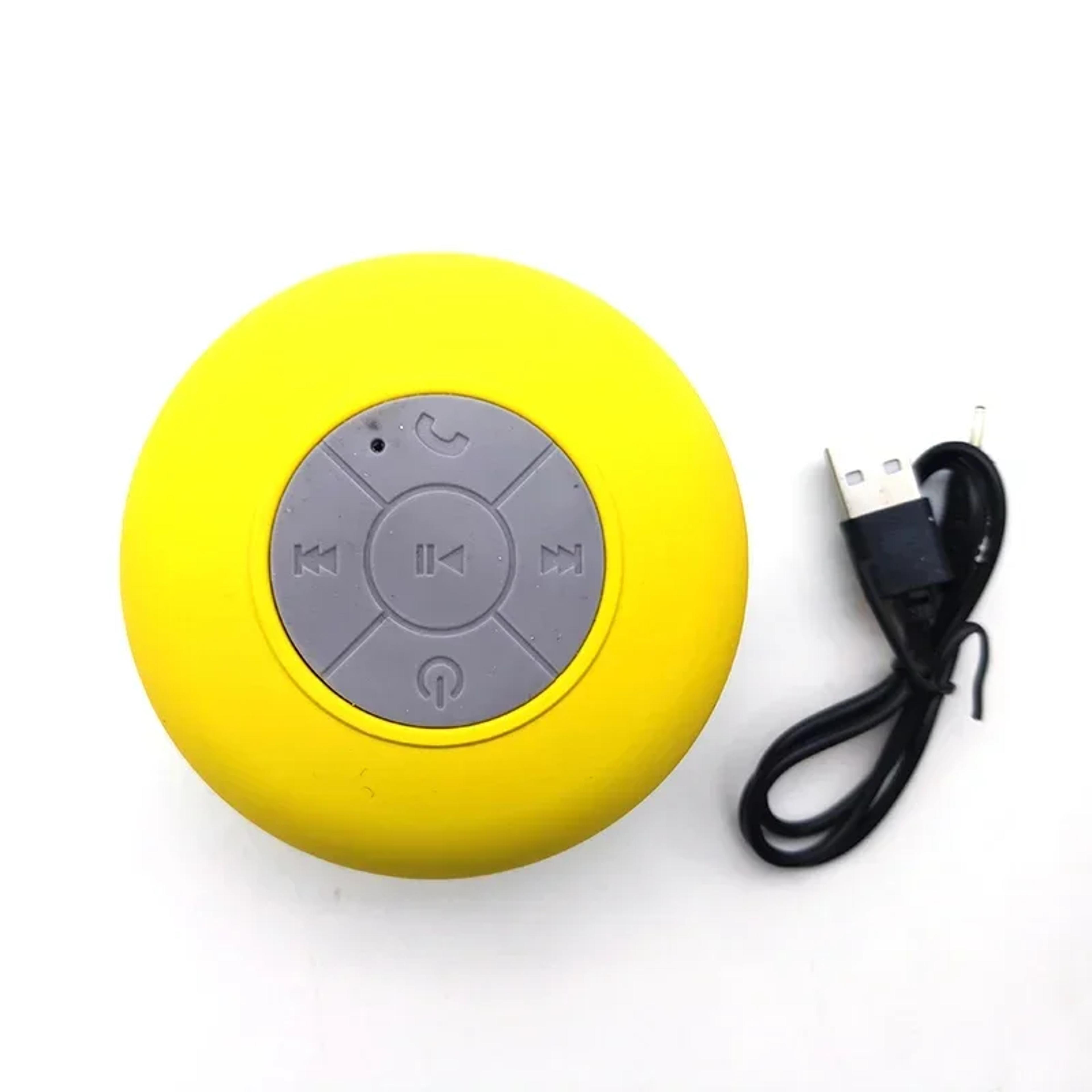 Waterproof Bluetooth Speaker With Suction Cup Mini Shower Speaker For Bathroom Pool  Beach 9