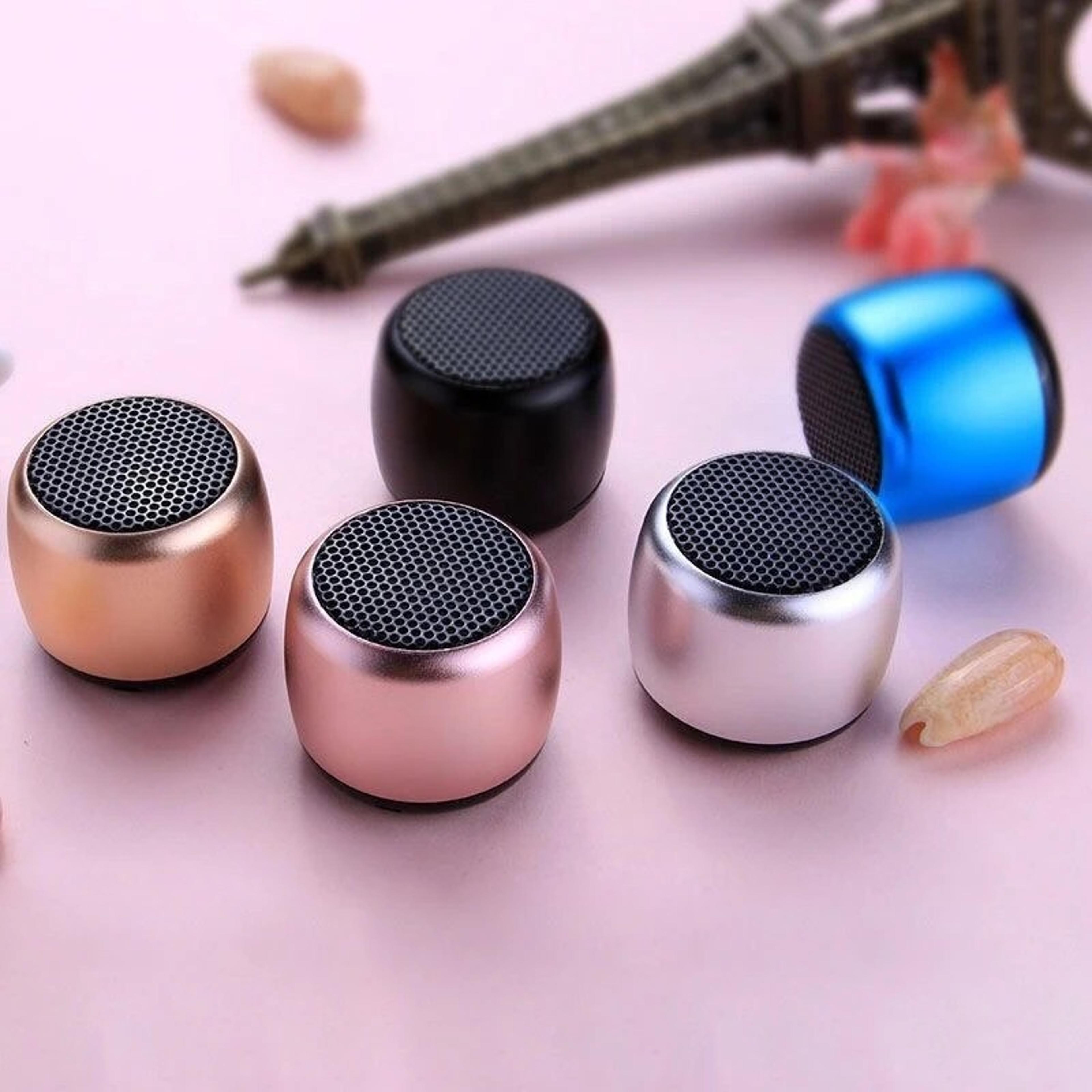 Portable Bluetooth Speaker Mini Wireless Metal Speaker With Deep Bass And Hands Free Calling 2