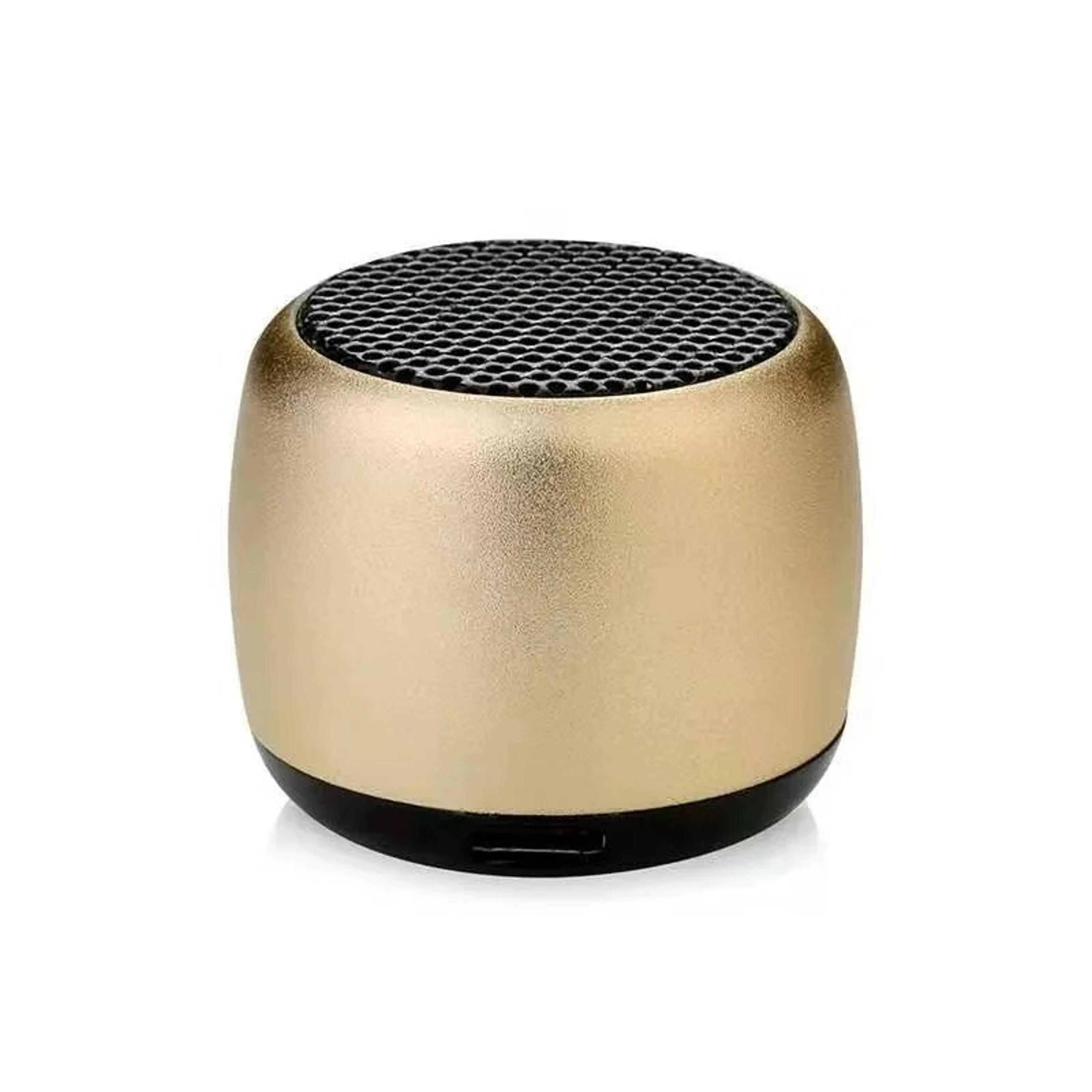 Portable Bluetooth Speaker Mini Wireless Metal Speaker With Deep Bass And Hands Free Calling 5