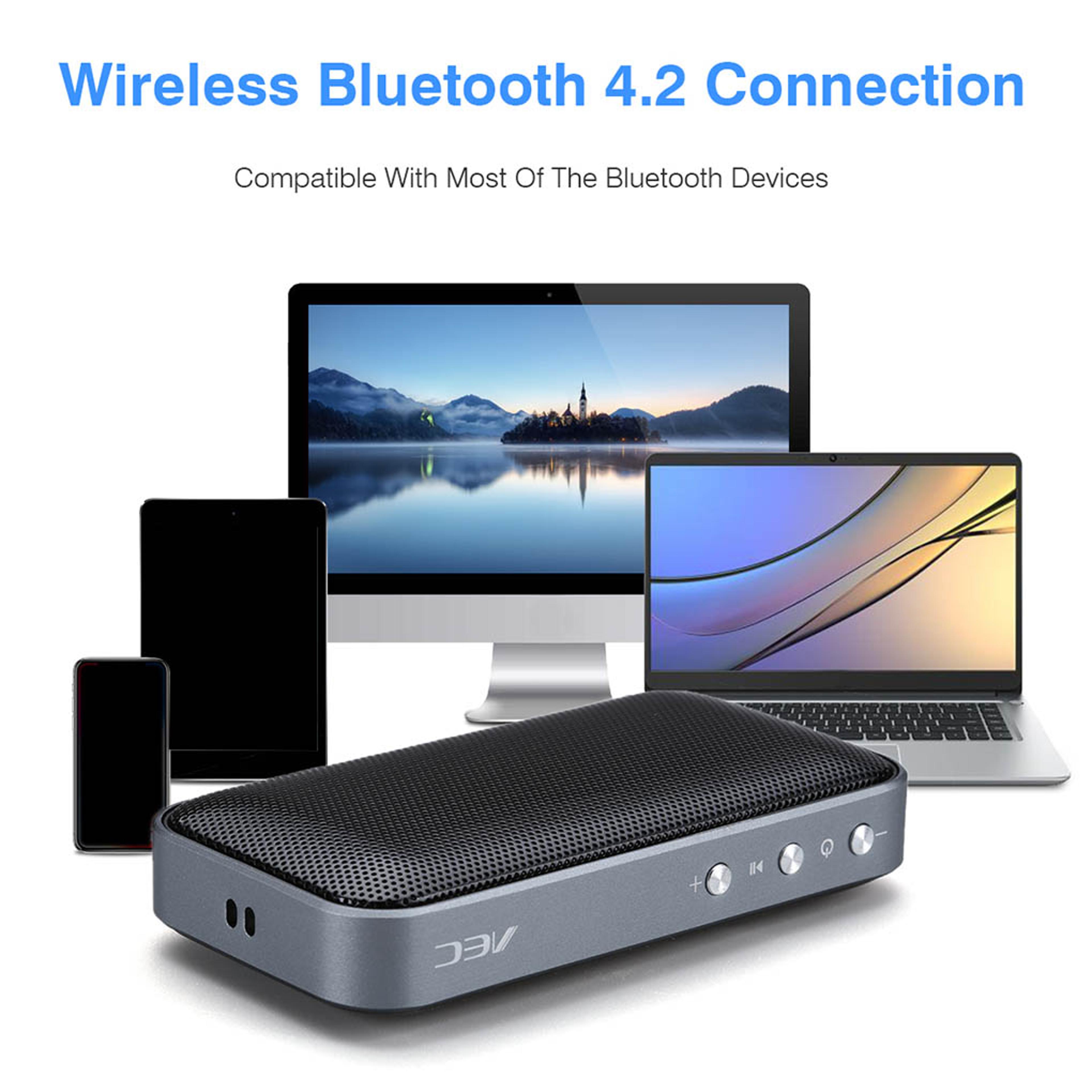 Portable Bluetooth Speaker With Built In Microphone Mini Wireless Music Player 4