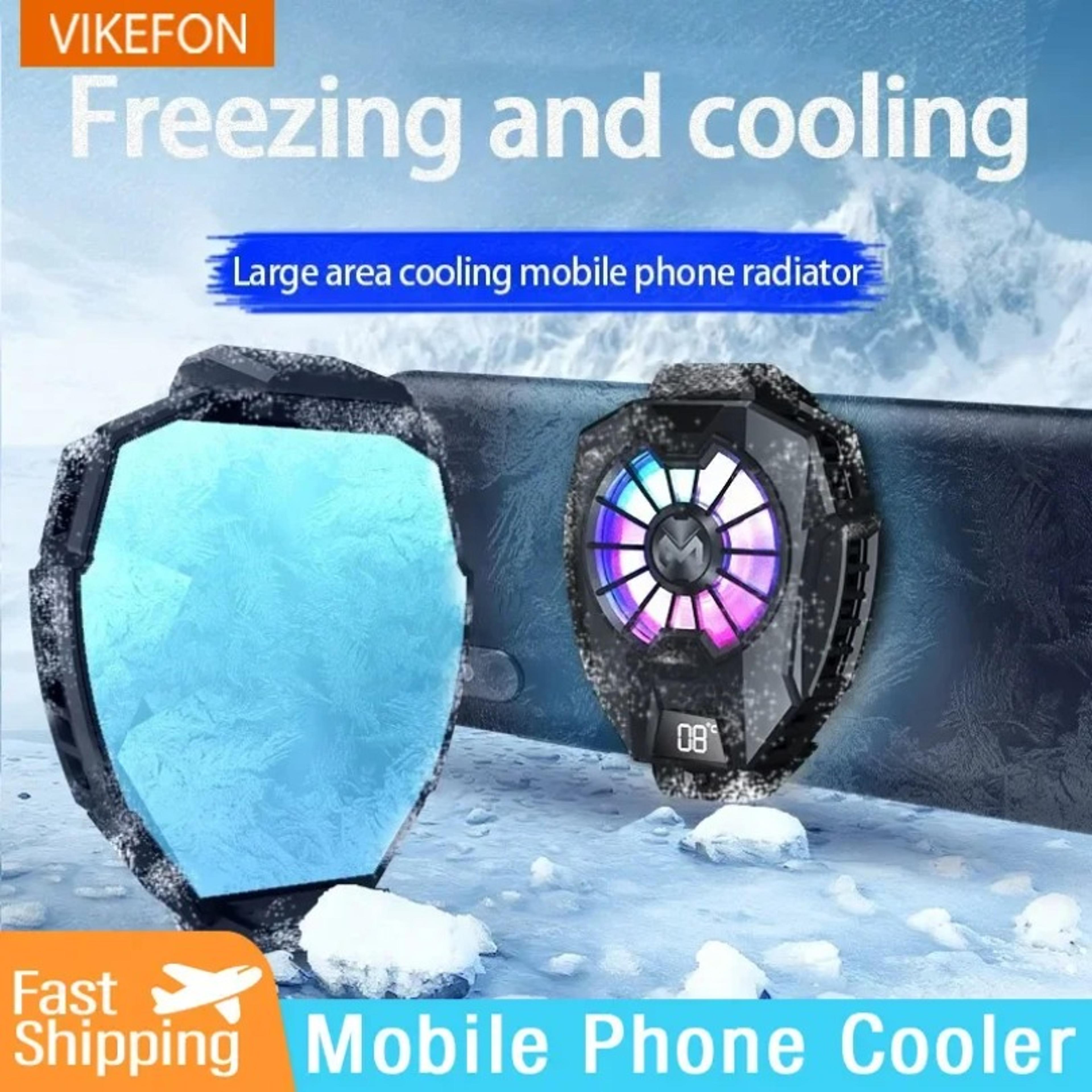 Mobile Phone Cooling Fan Back Clamp Gaming Cooler For Smartphones  Tablets 2