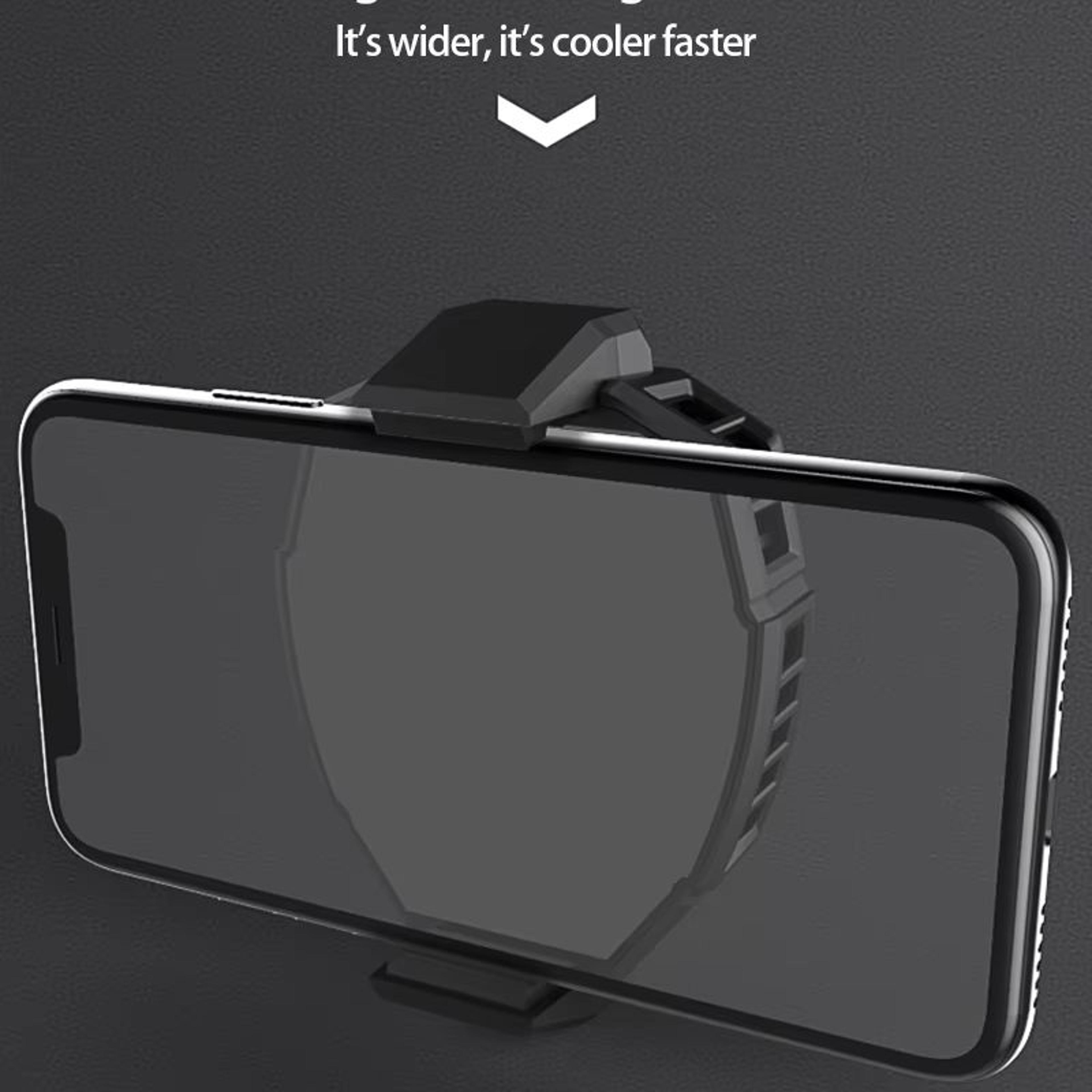 Rechargeable Phone Cooler With Digital Display For Gaming And Fast Mobile Cooling 2
