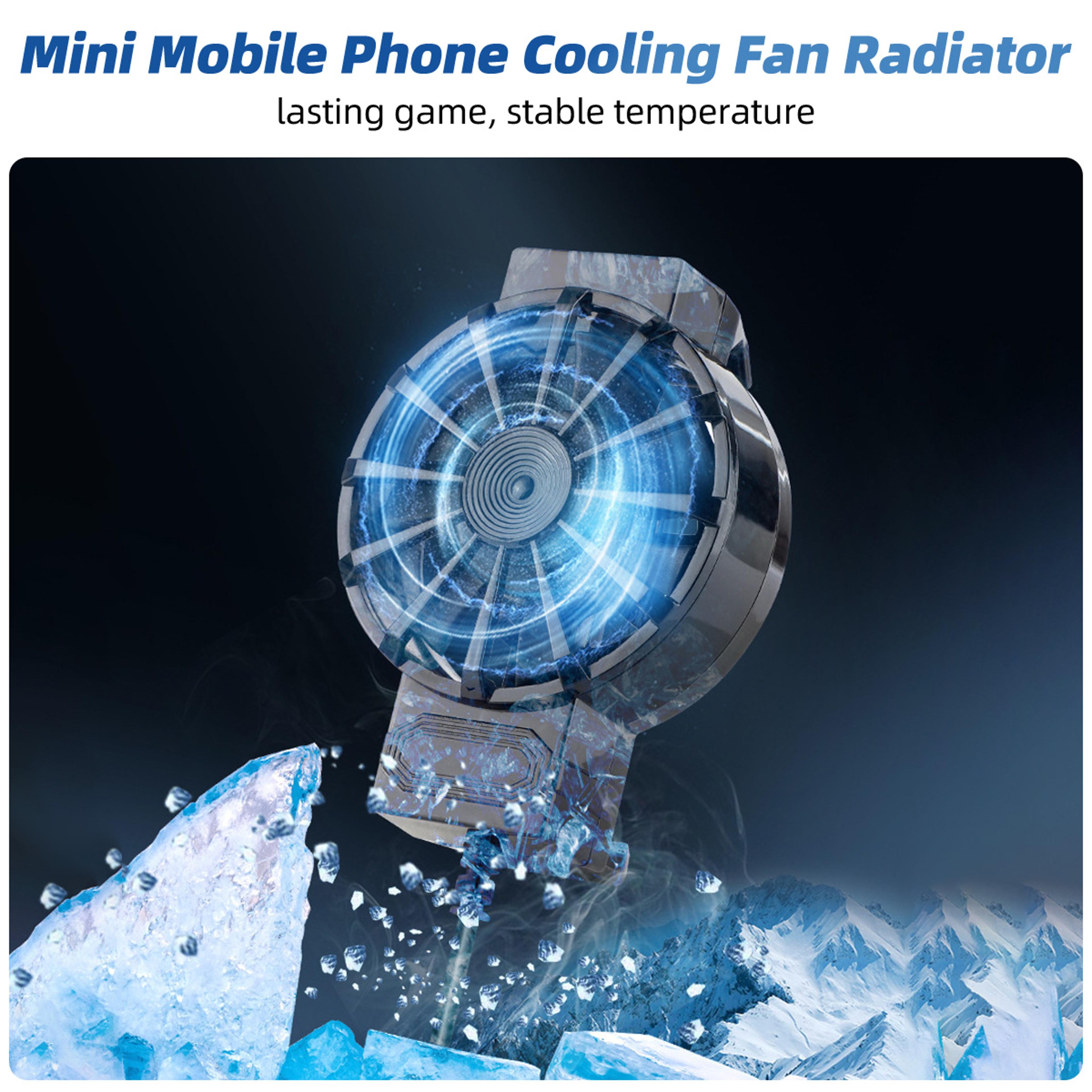 USB Phone Cooler Portable Cooling Fan For Gaming Live Streaming  Fast Heat Dissipation 3