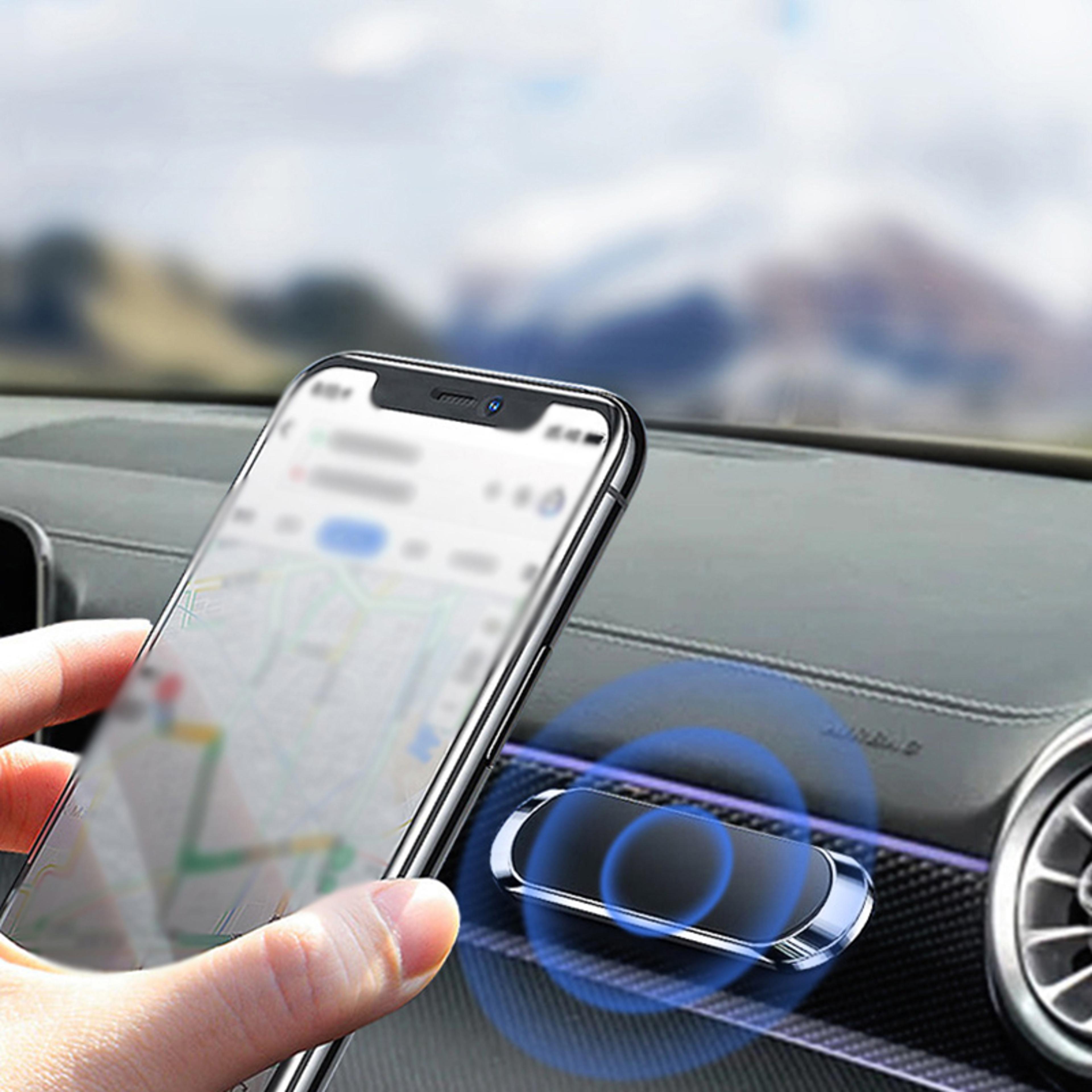 Mini Magnetic Car Phone Holder Strong Dashboard Phone Mount For Smartphones 0