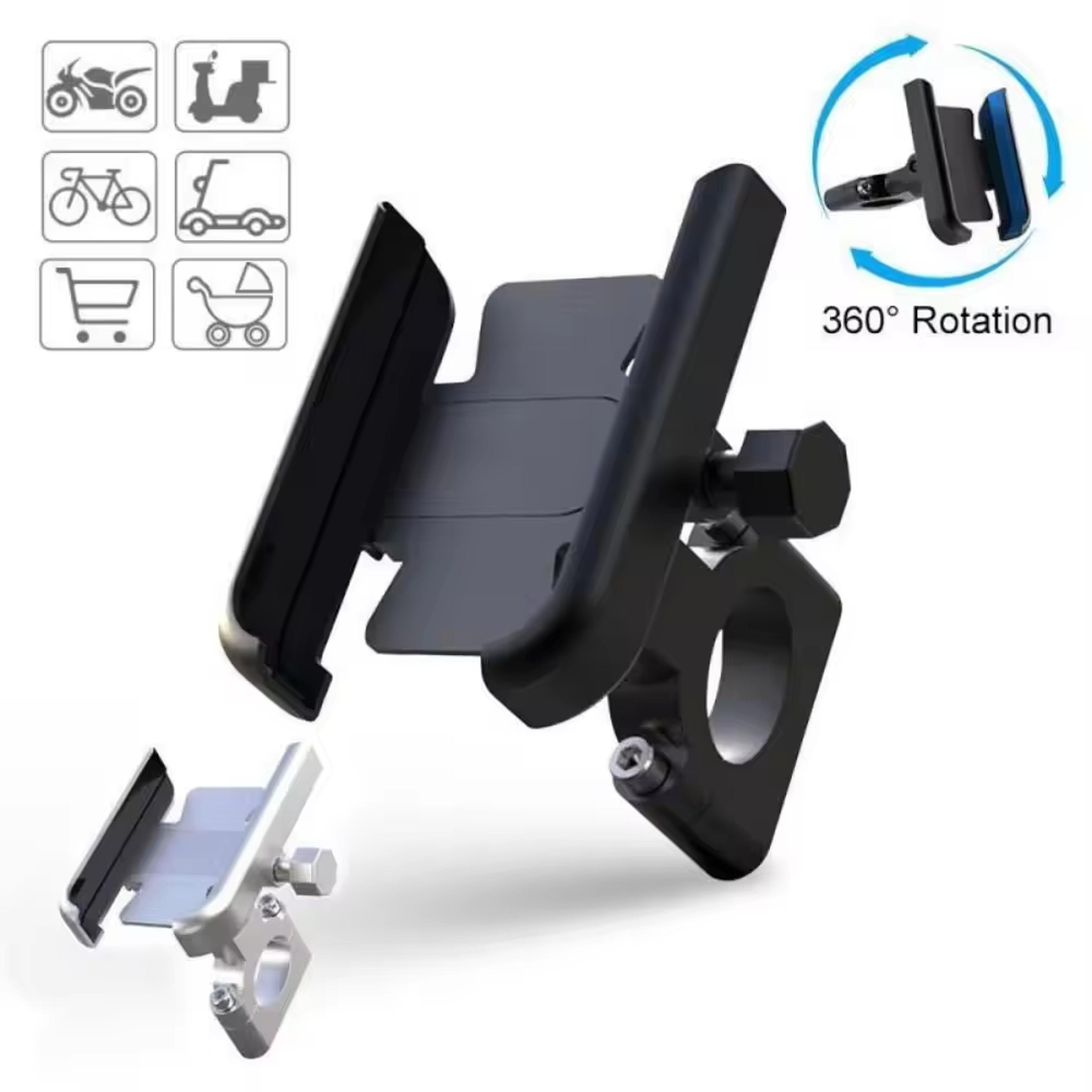 RideLock Aluminum Bike Phone Mount For Motorcycle  Bicycle Smartphones 2