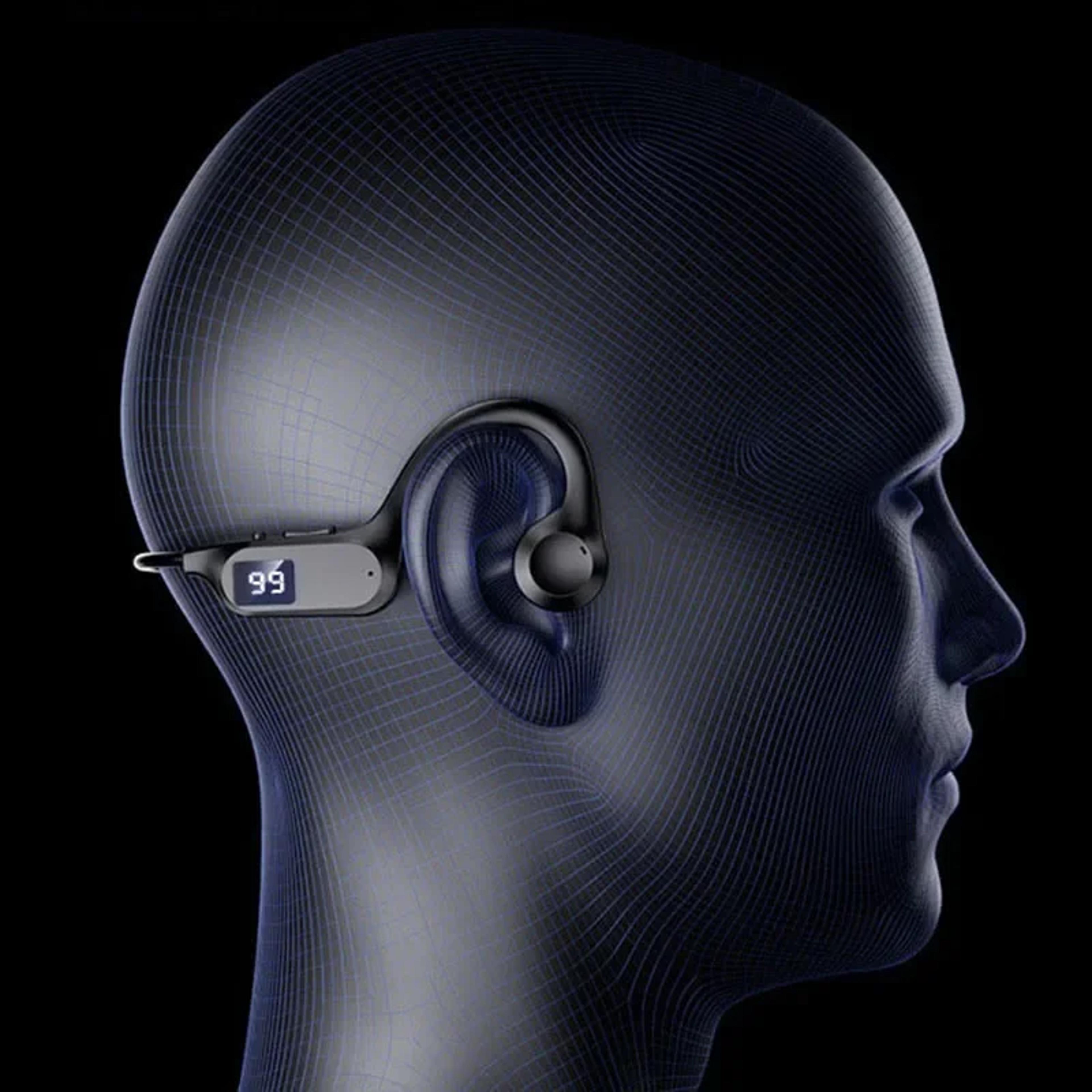 Open Ear Bone Conduction Headphones Bluetooth Sport Headset With Mic For Running  Workouts 4