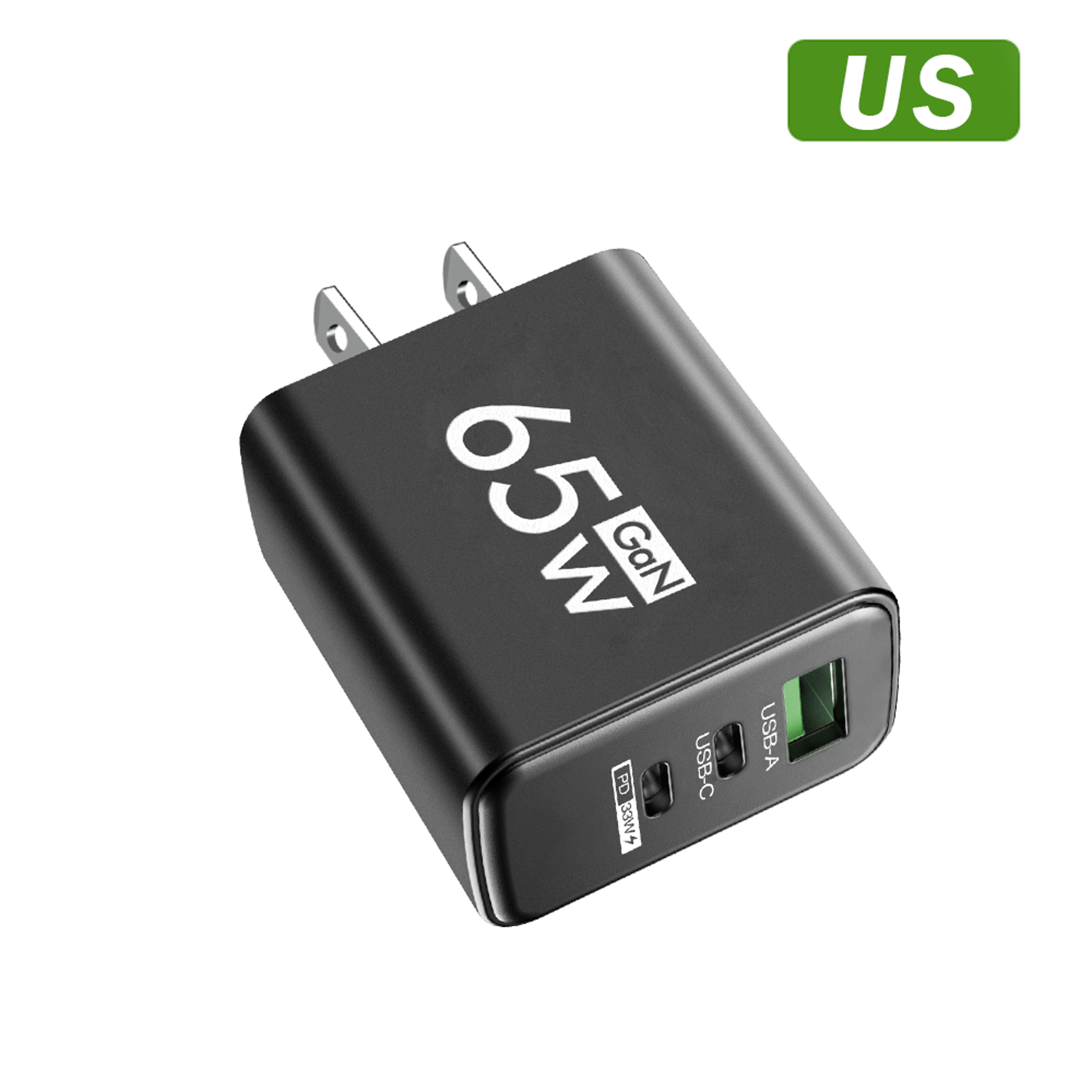USB C PD Charger 3 Port Fast Charging Wall Adapter 6
