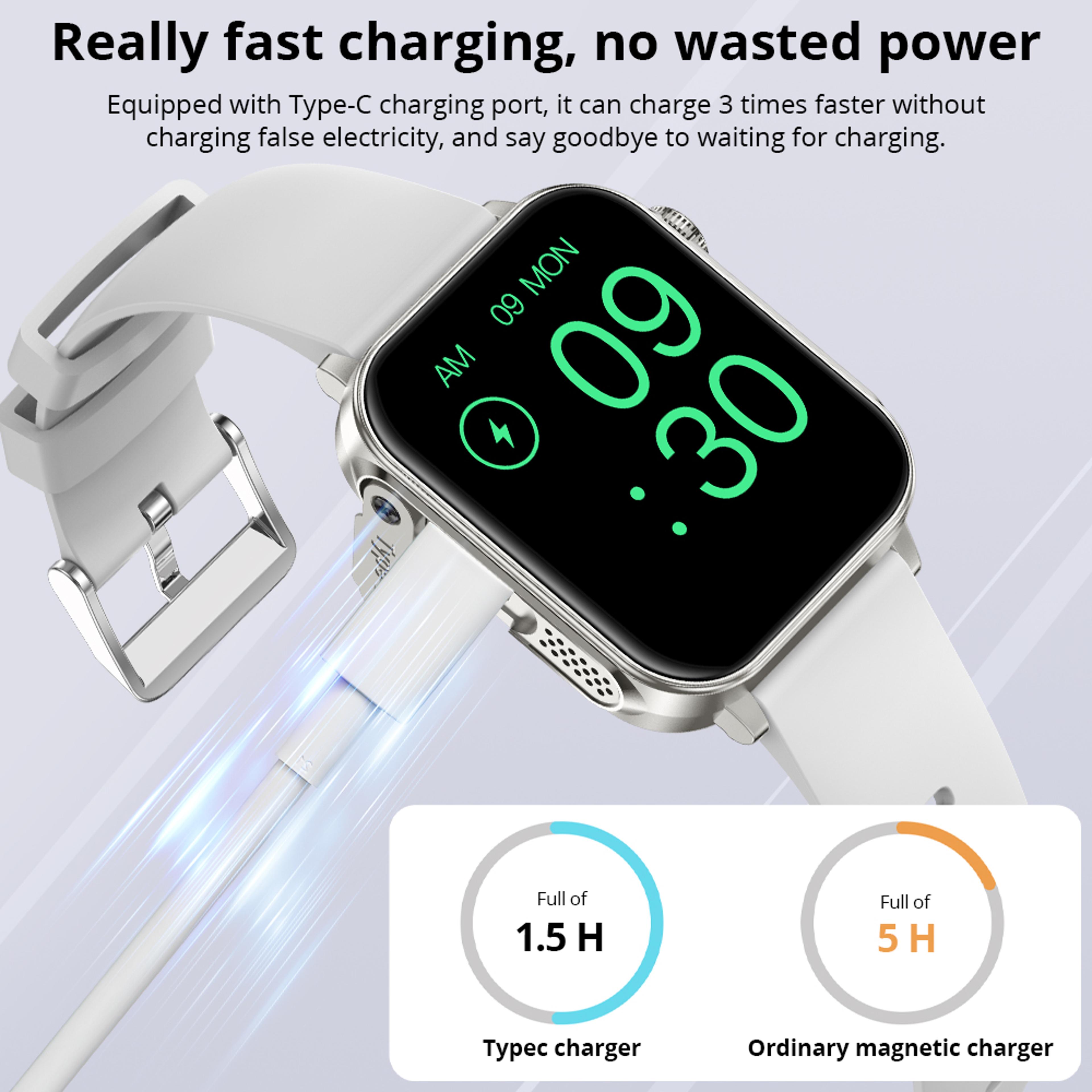 Bluetooth Calling Smartwatch With Health Tracking Waterproof For Android And IPhone 6