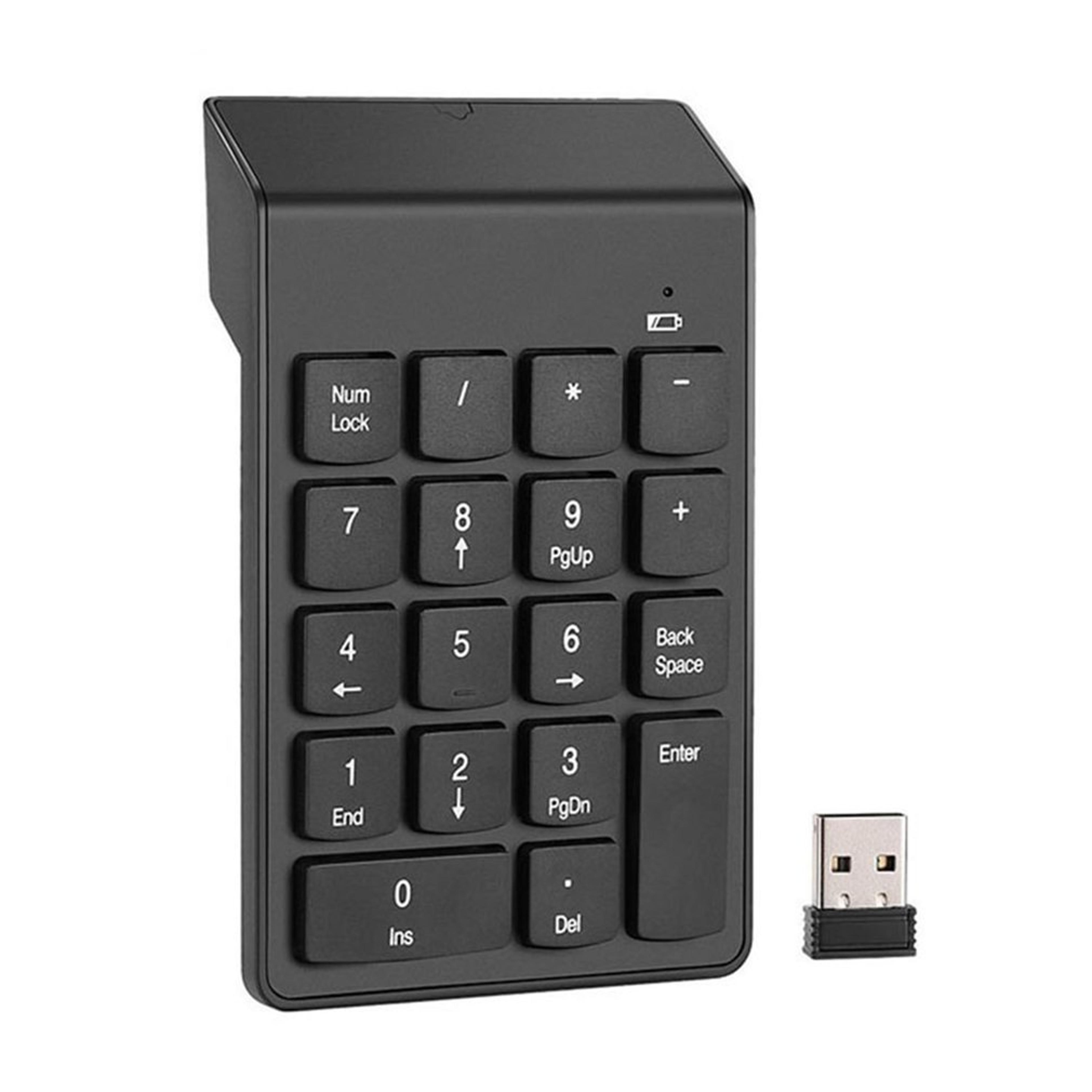 Wireless Numeric Keypad Keys USB Number Pad For Laptop And PC 4