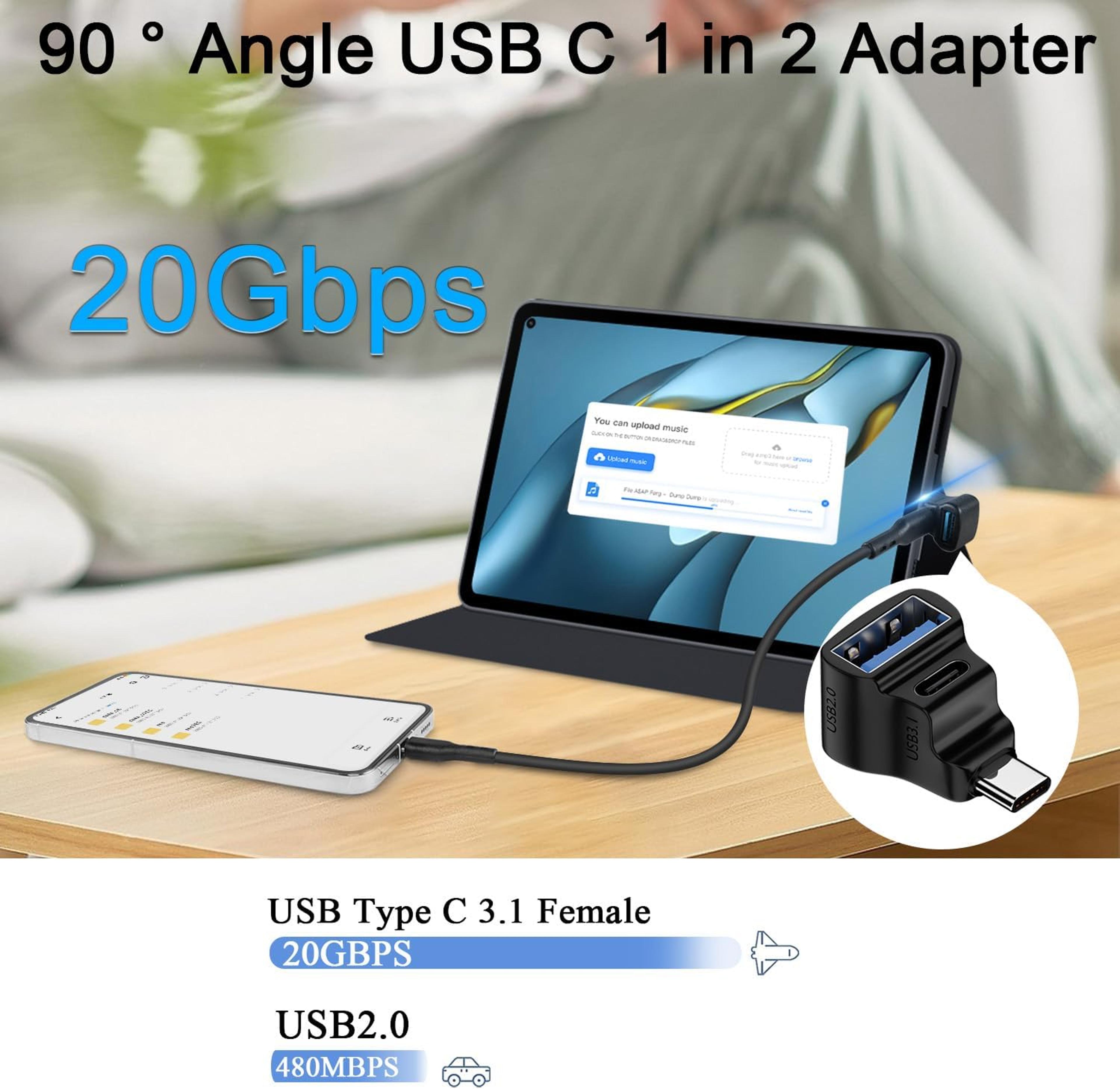 USB C To USB C  USB A Adapter For Steam Deck Laptops And Tablets 2