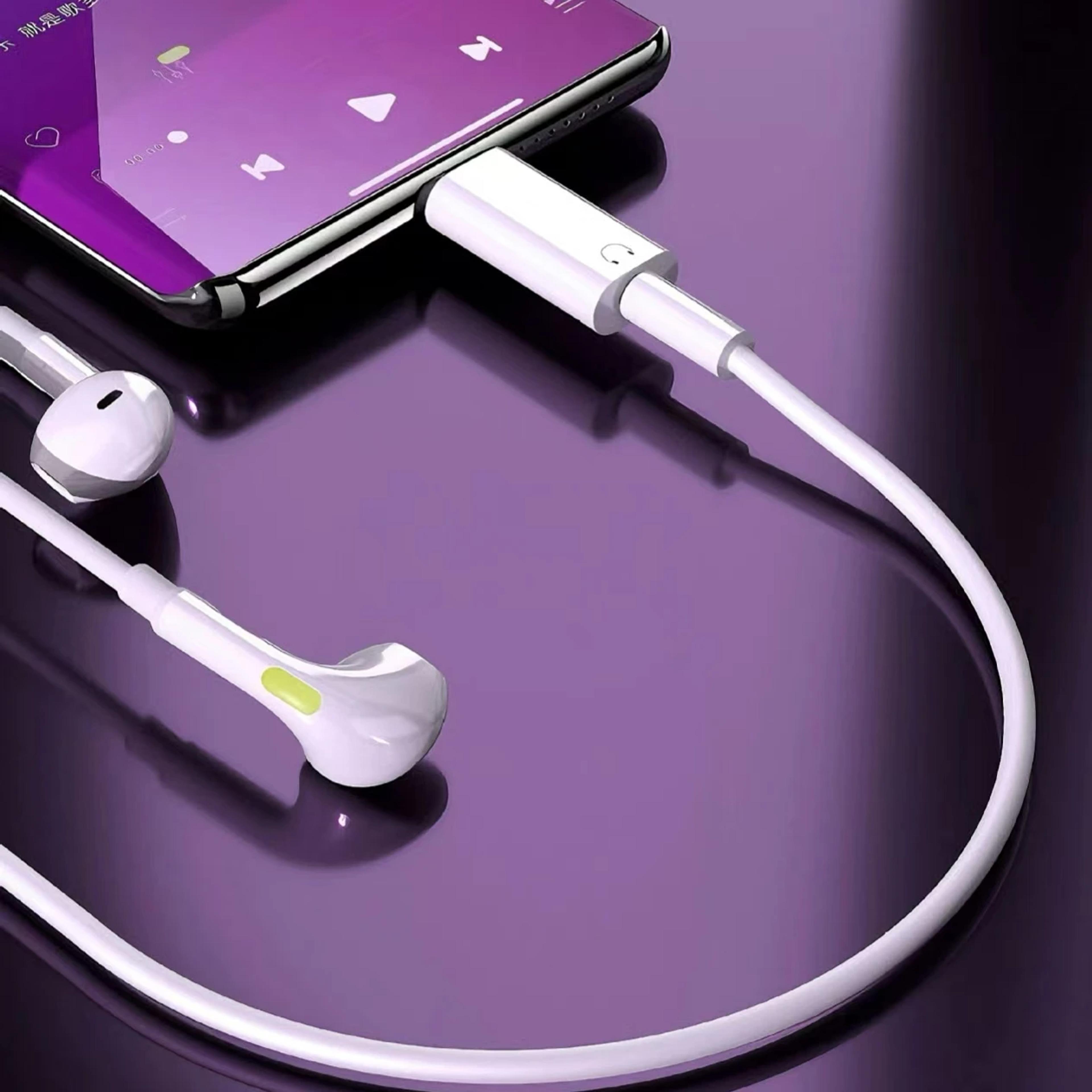 USB C To Adapter Type C Audio Converter For Smartphones Laptops  Wired Headphones 2