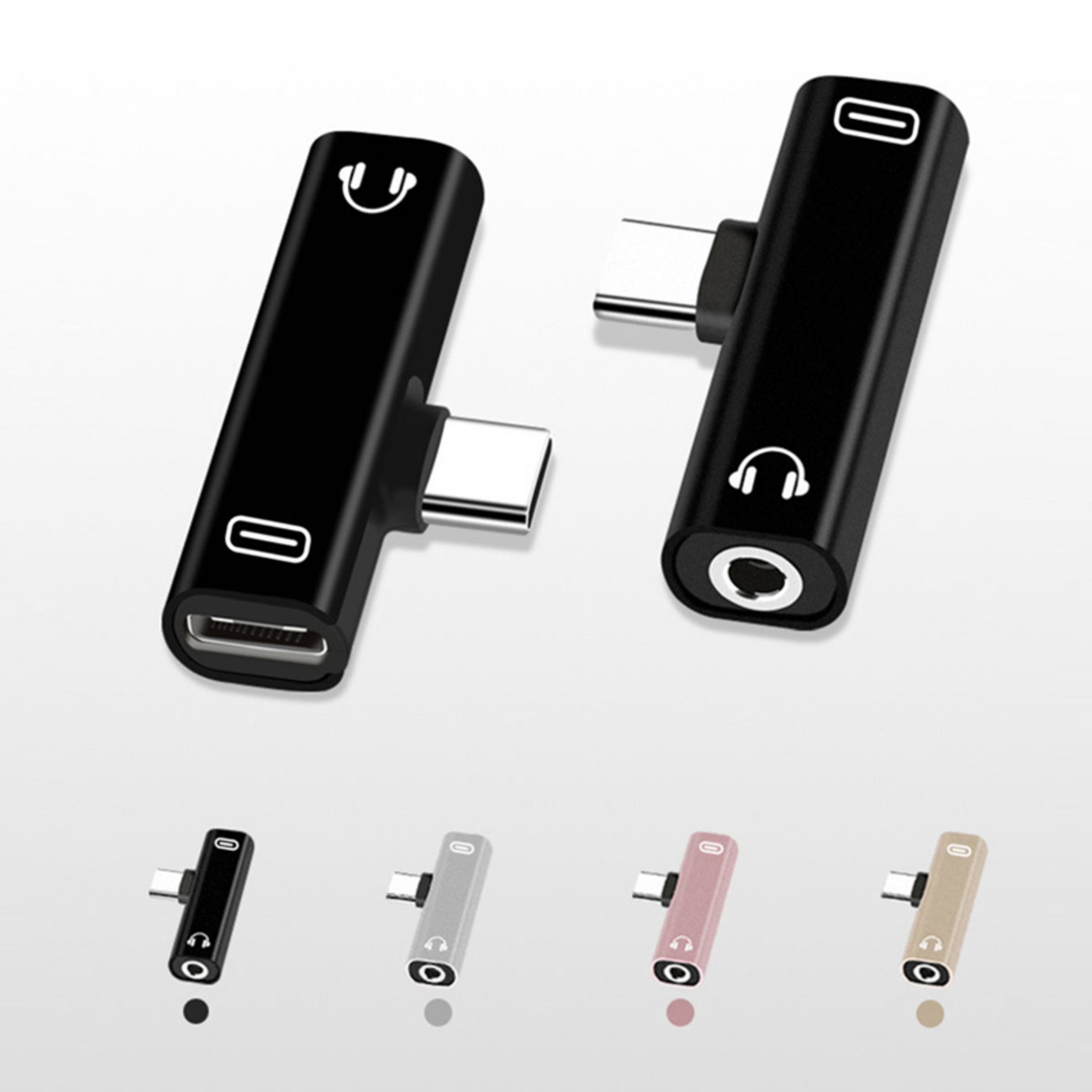USB C To Adapter With Fast Charging Type C Headphone Audio Converter 0