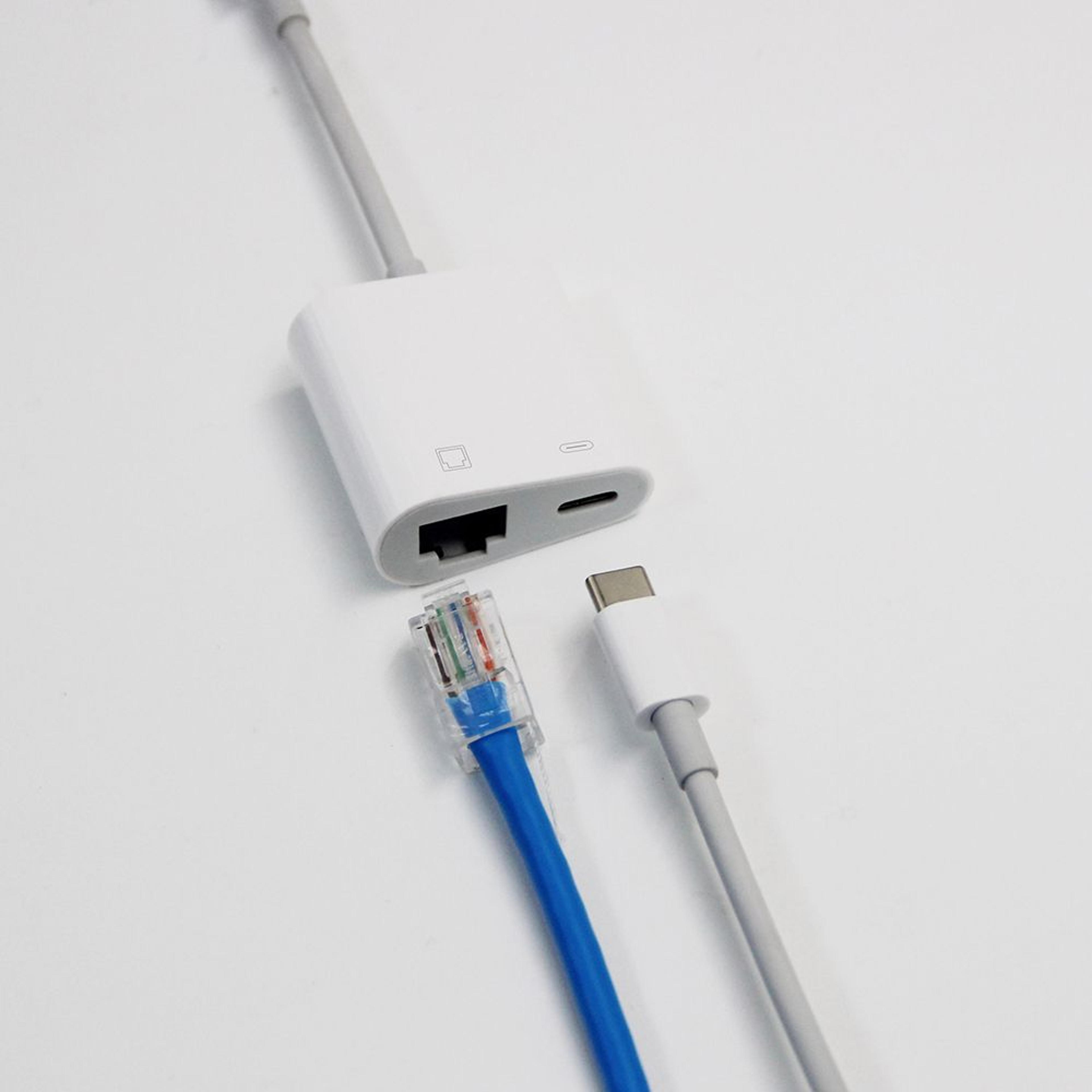 USB C To Ethernet Adapter With PD Charging Type C LAN Converter For Laptop Tablet And Phone 3