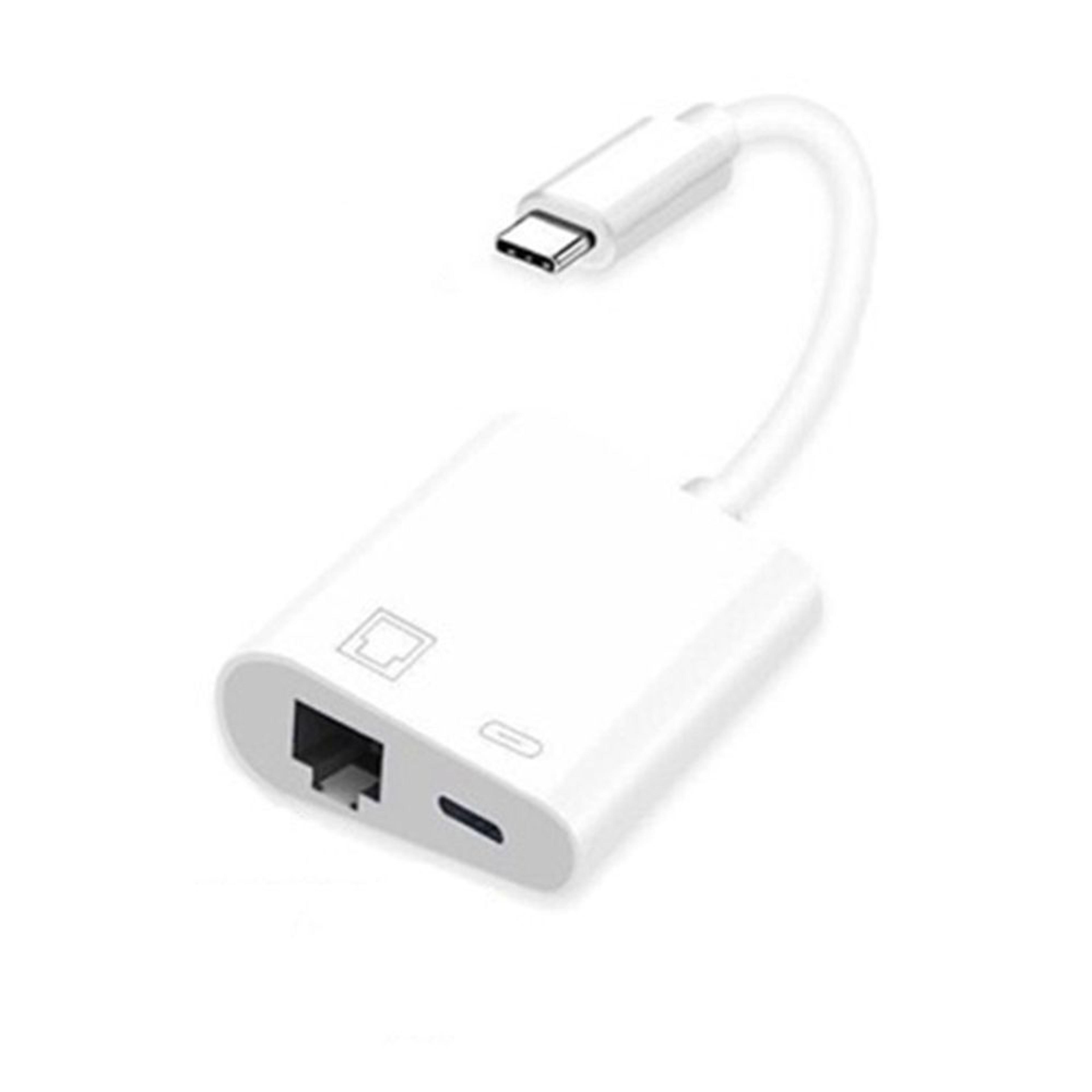 USB C To Ethernet Adapter With PD Charging Type C LAN Converter For Laptop Tablet And Phone 1