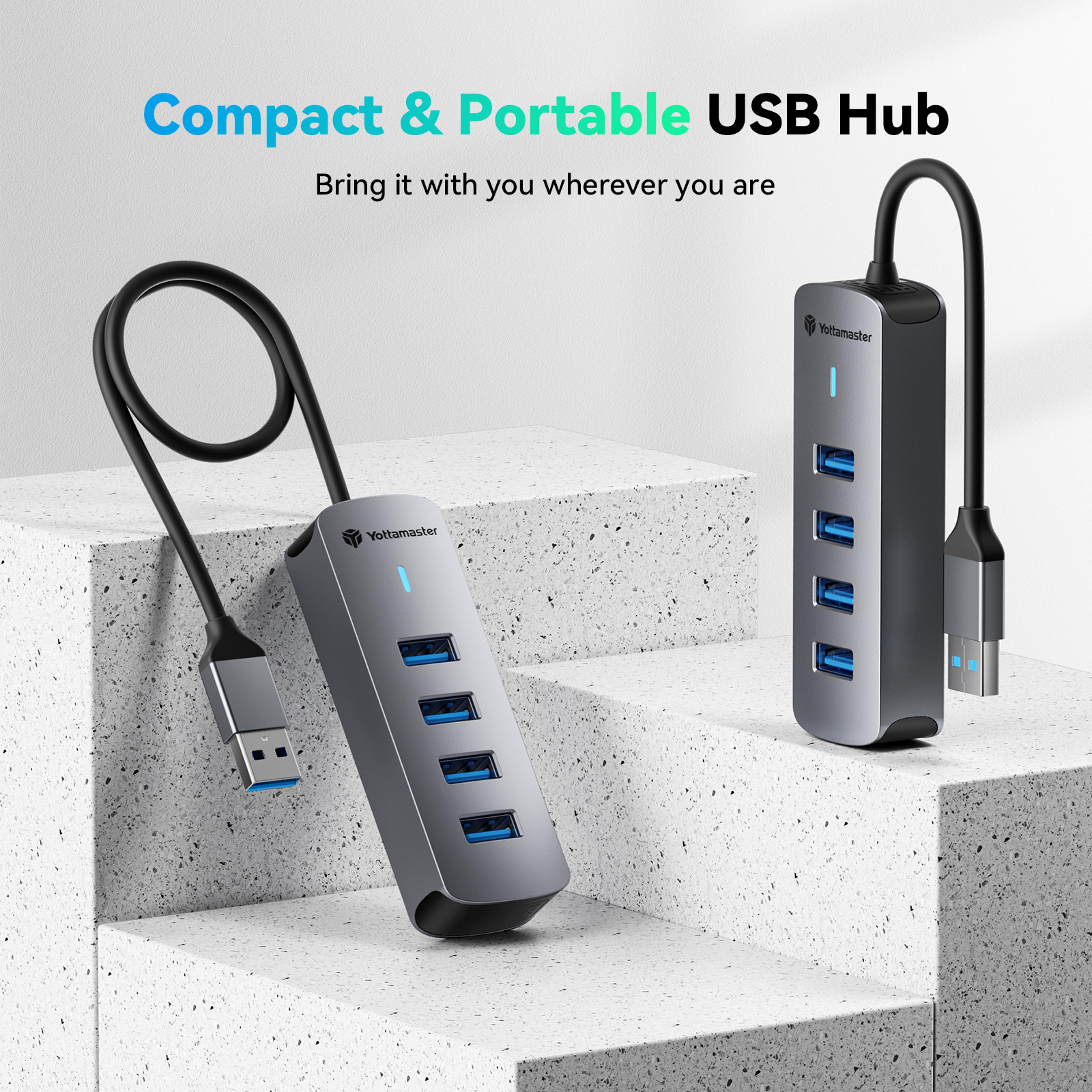 Yottamaster Hub USB Hub Multiport USB Adapter For Laptop And PC 8