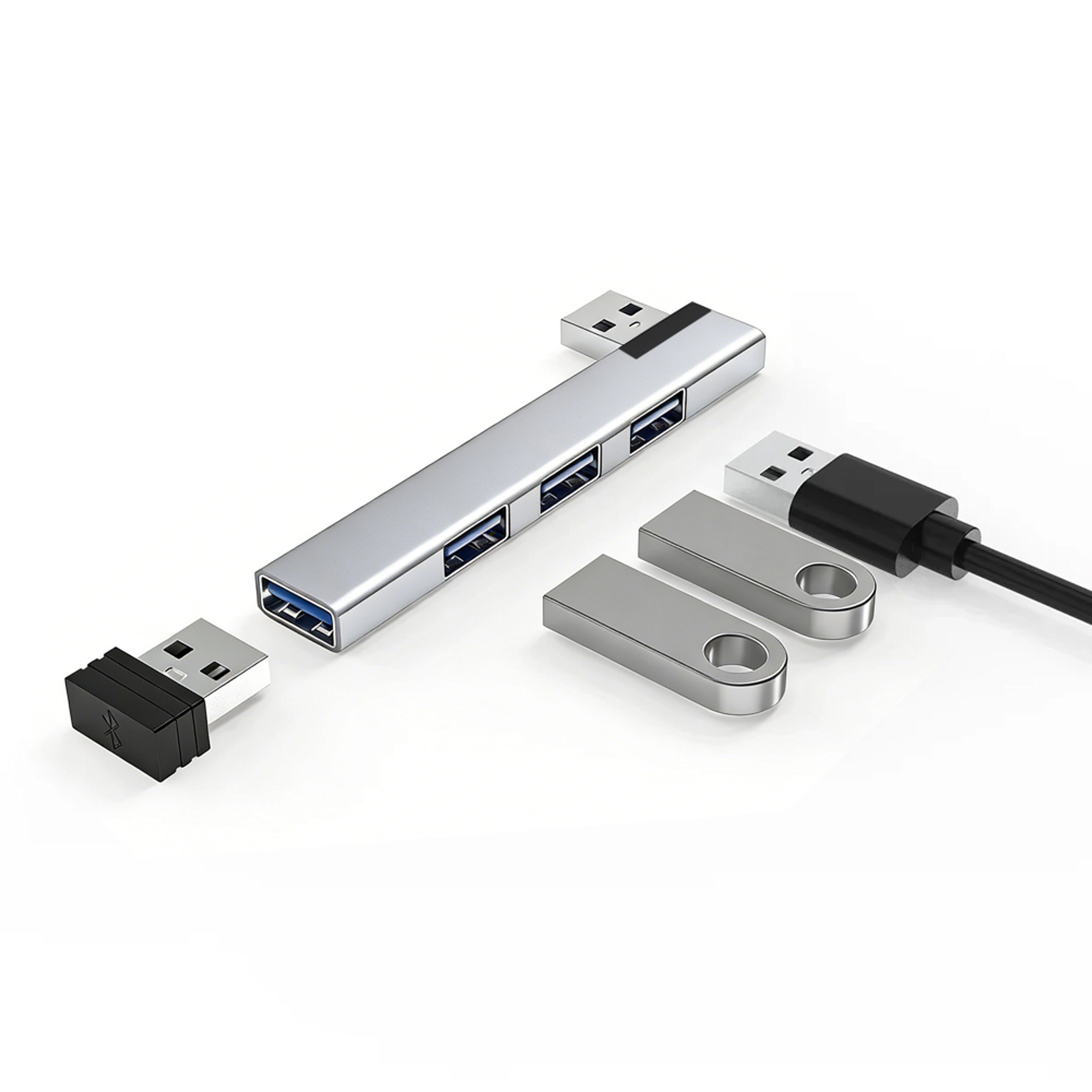 USB C Hub USB Splitter Type C OTG Adapter For MacBook Laptop Tablet  PC 0