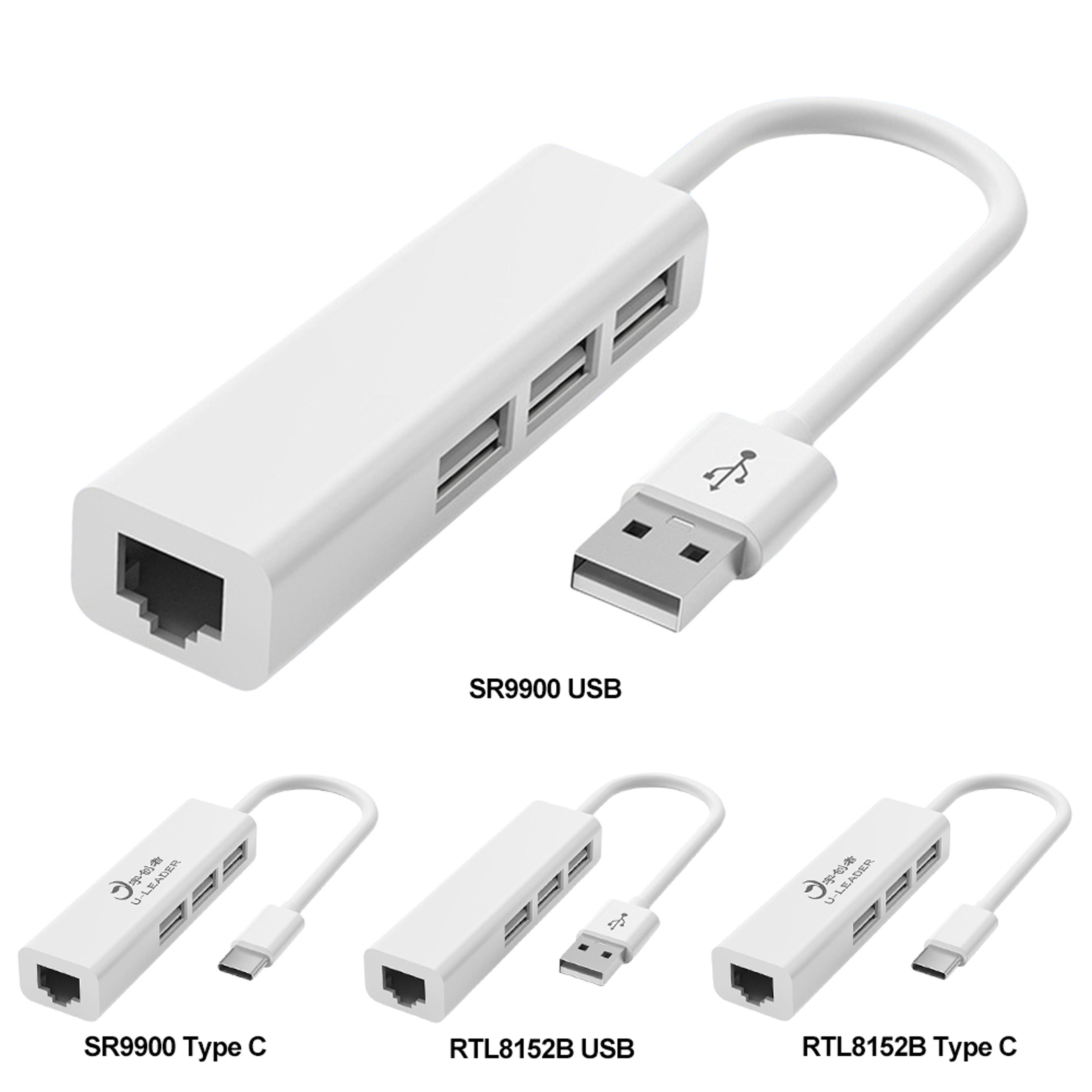 USB C Docking Station Hub With Ethernet USB Ports And Type C Adapter 4