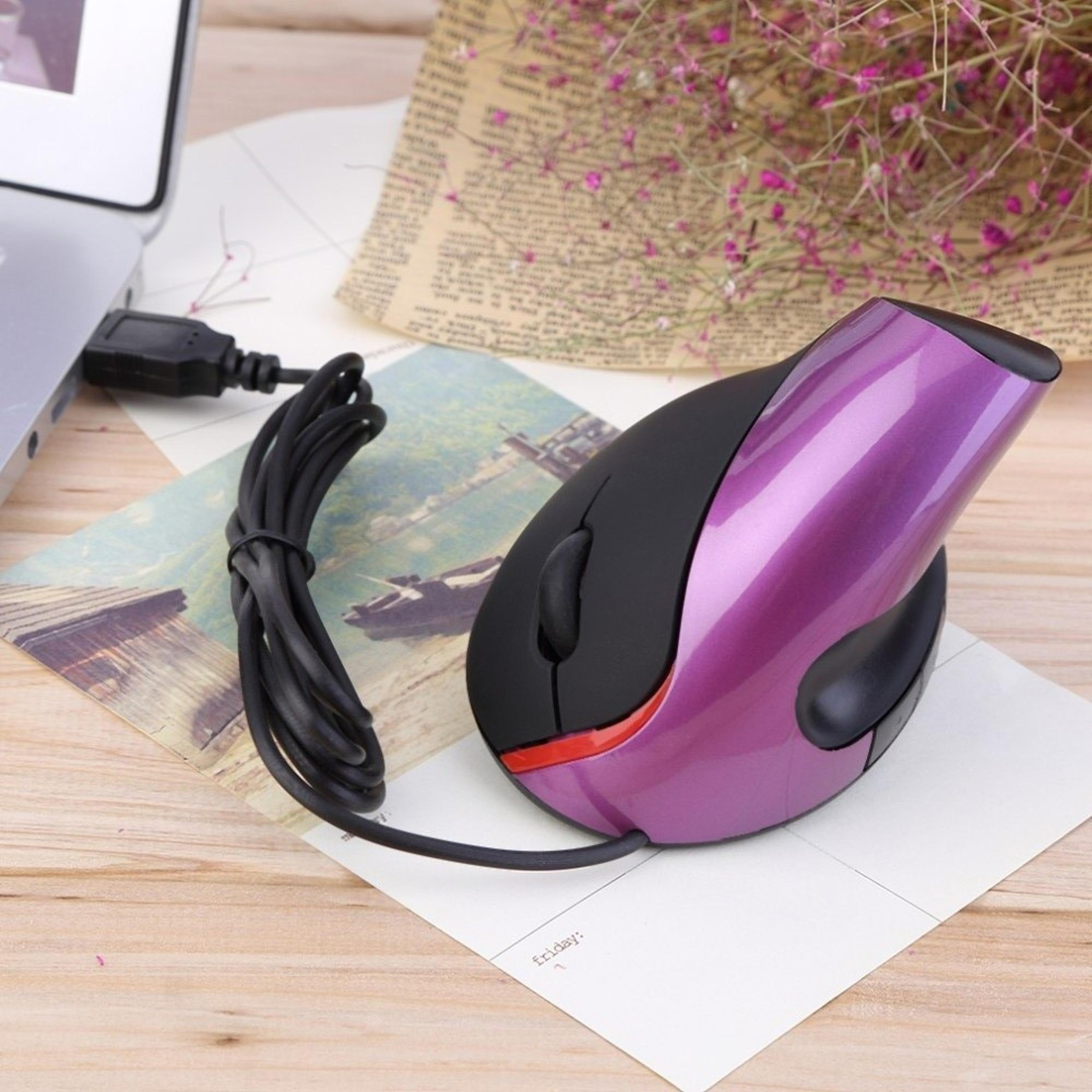 Ergonomic Vertical Mouse USB Wired DPI Wrist Support Computer Mouse For PC And Laptop 0