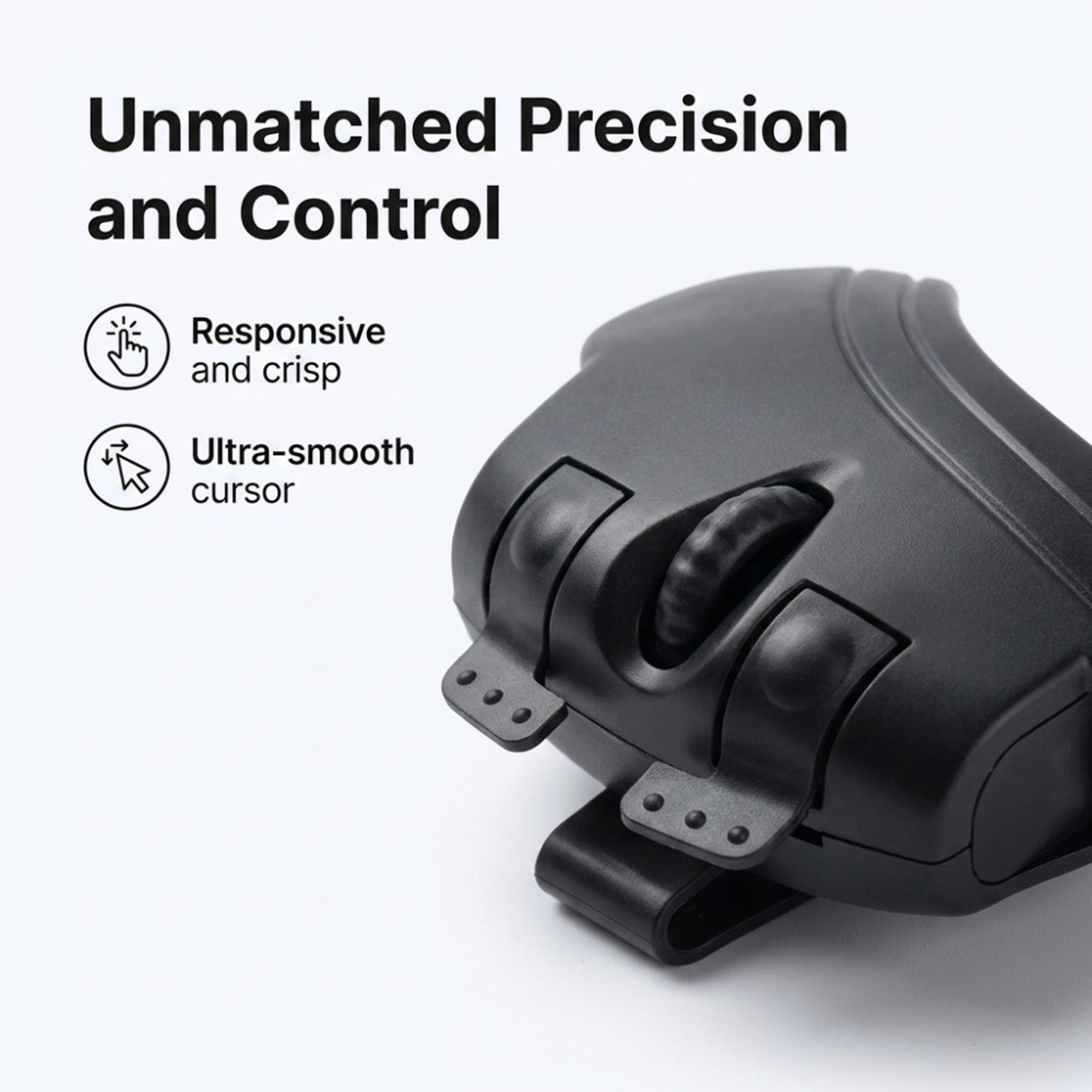Finger Ring Mouse Rechargeable Wireless Finger Mouse Portable Ergonomic Remote Control For Office 4