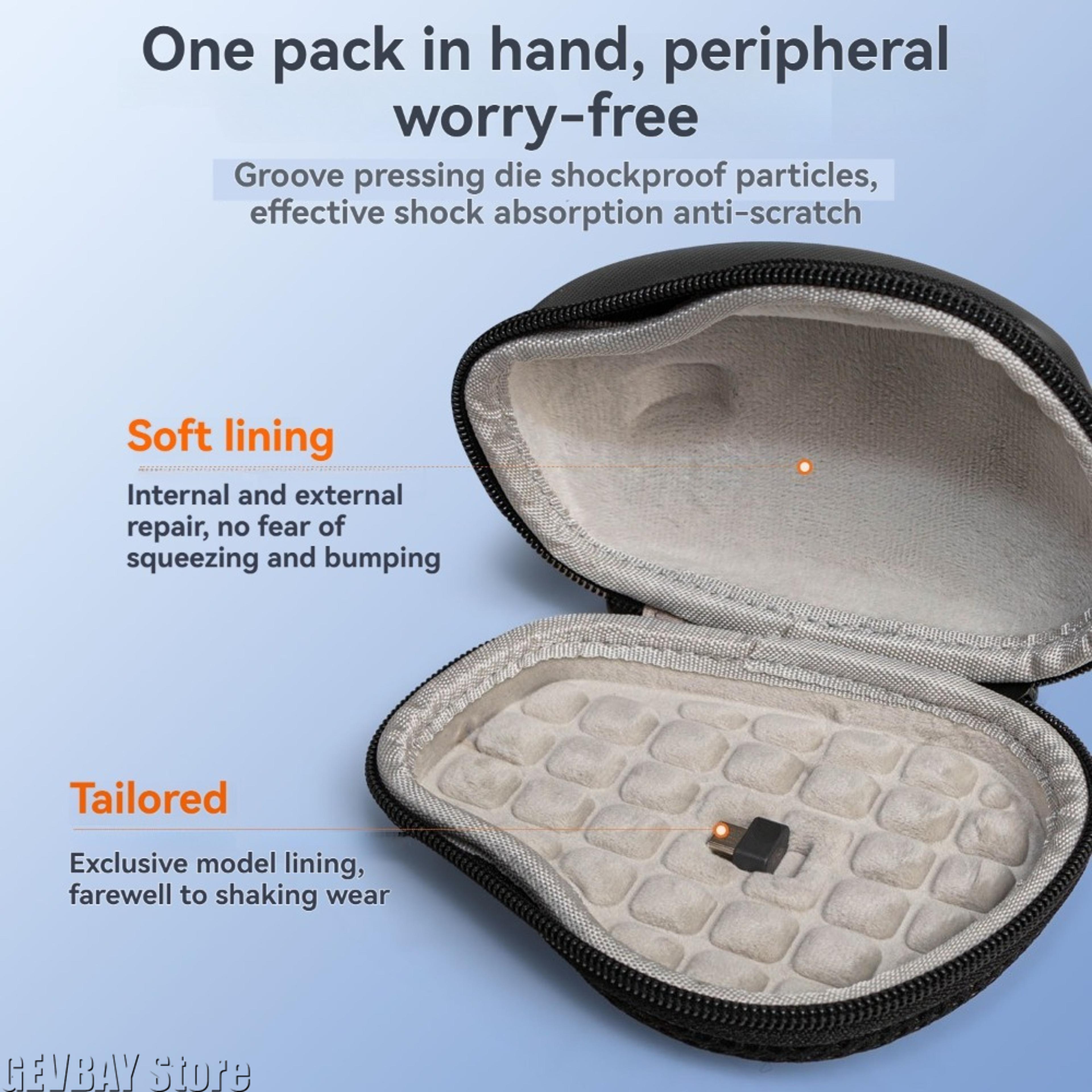 Logitech MX Master Case Hard Waterproof Wireless Mouse Carrying Case For MX Master 4