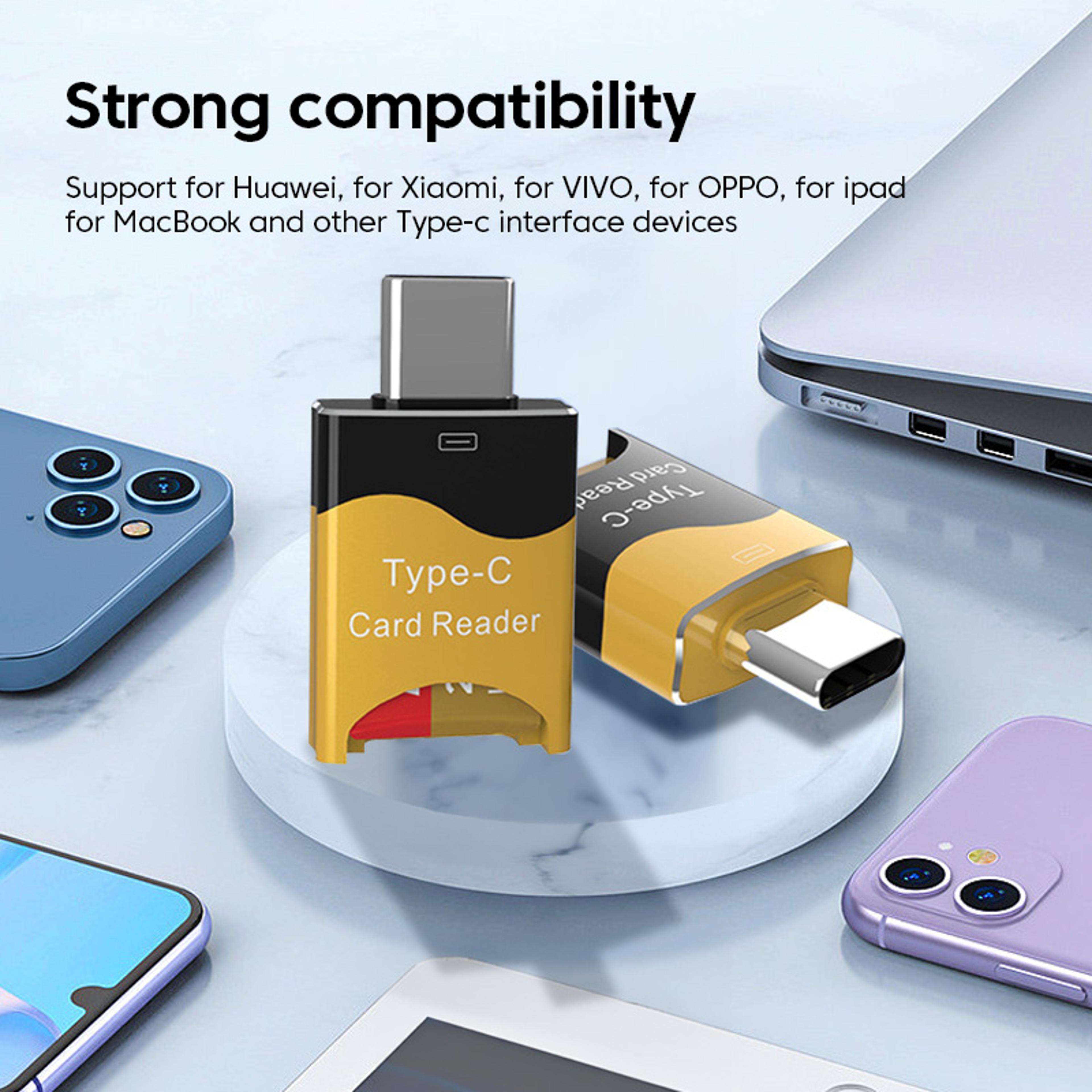 USB C Card Reader OTG SD And Micro SD Adapter For IPhone Samsung Tablets And Laptops 4