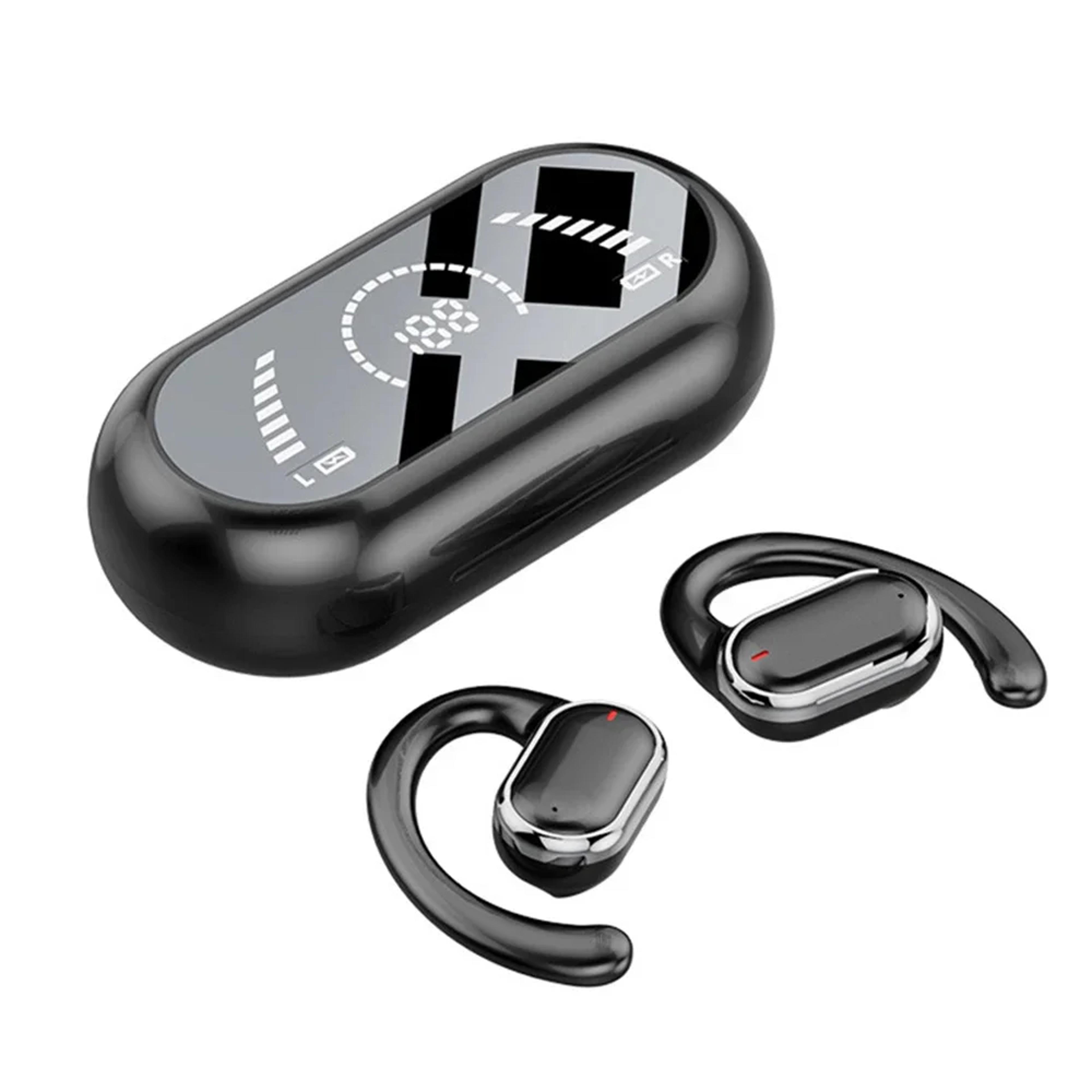 bluetooth open ear headphones low latency sports and gaming earbuds