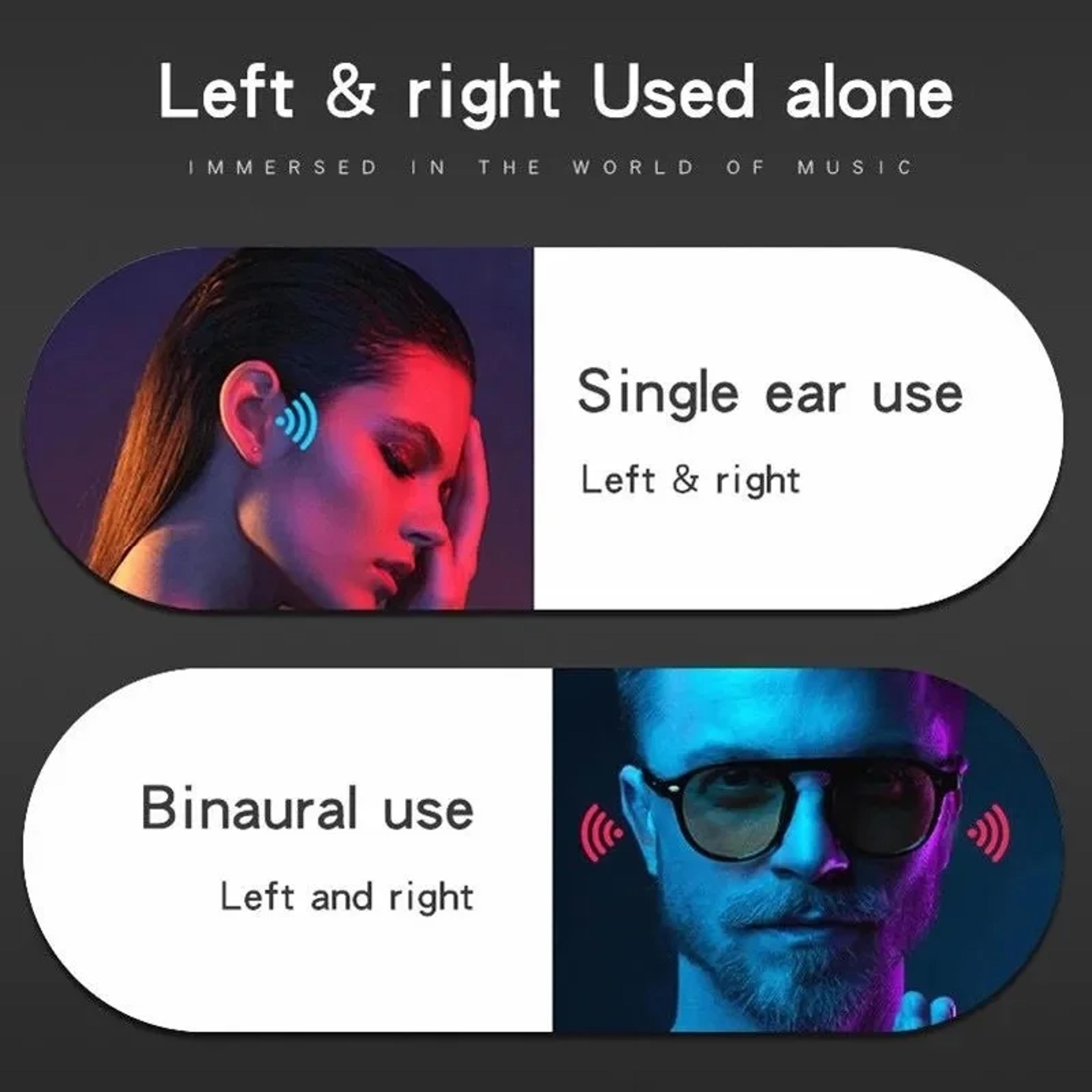 Bone Conduction Headphones Bluetooth Wireless Sports Earbuds Waterproof Open Ear Headset 7
