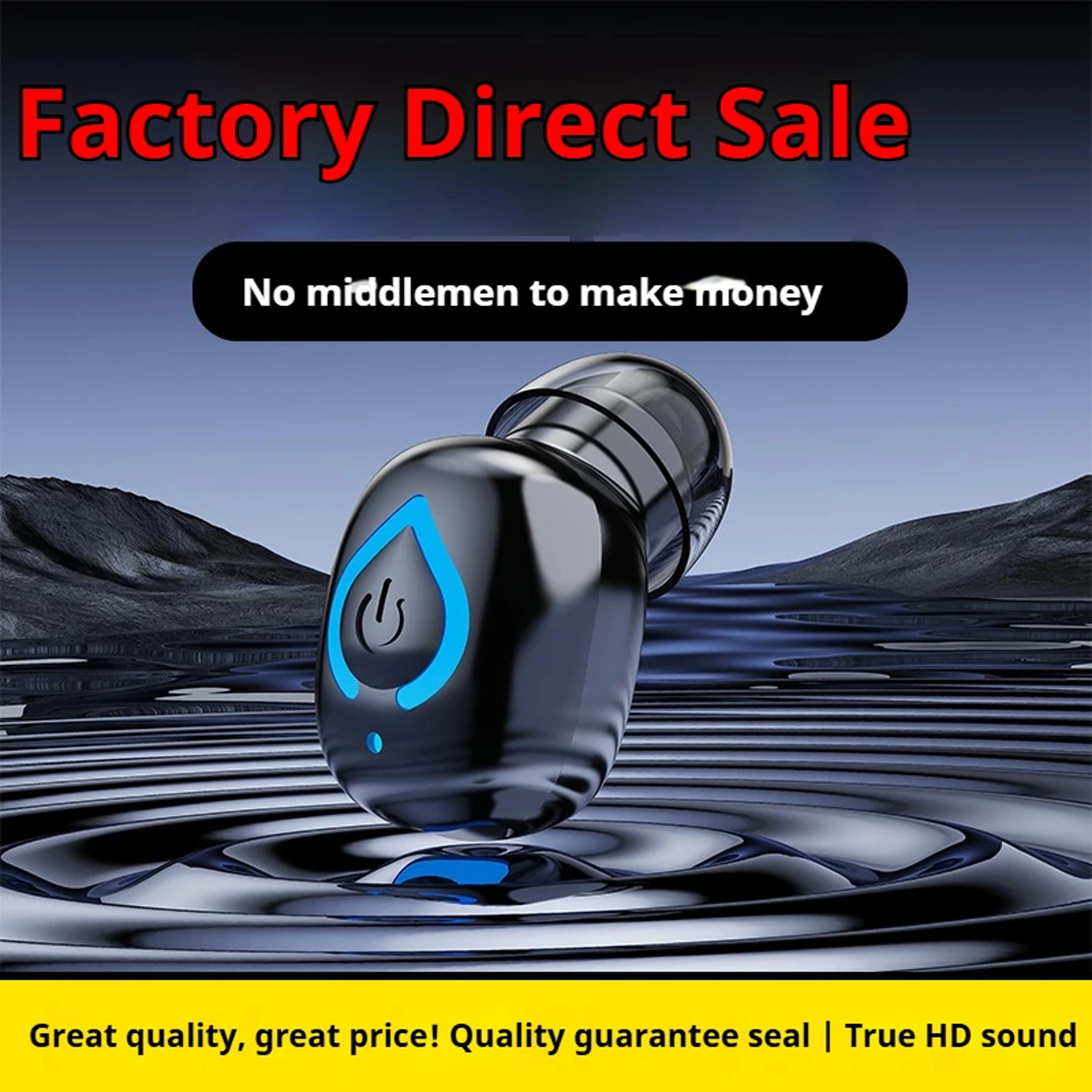 Mini Bluetooth Headset Wireless Single Earbud With Microphone Noise Cancelling Handsfree Earphone 4