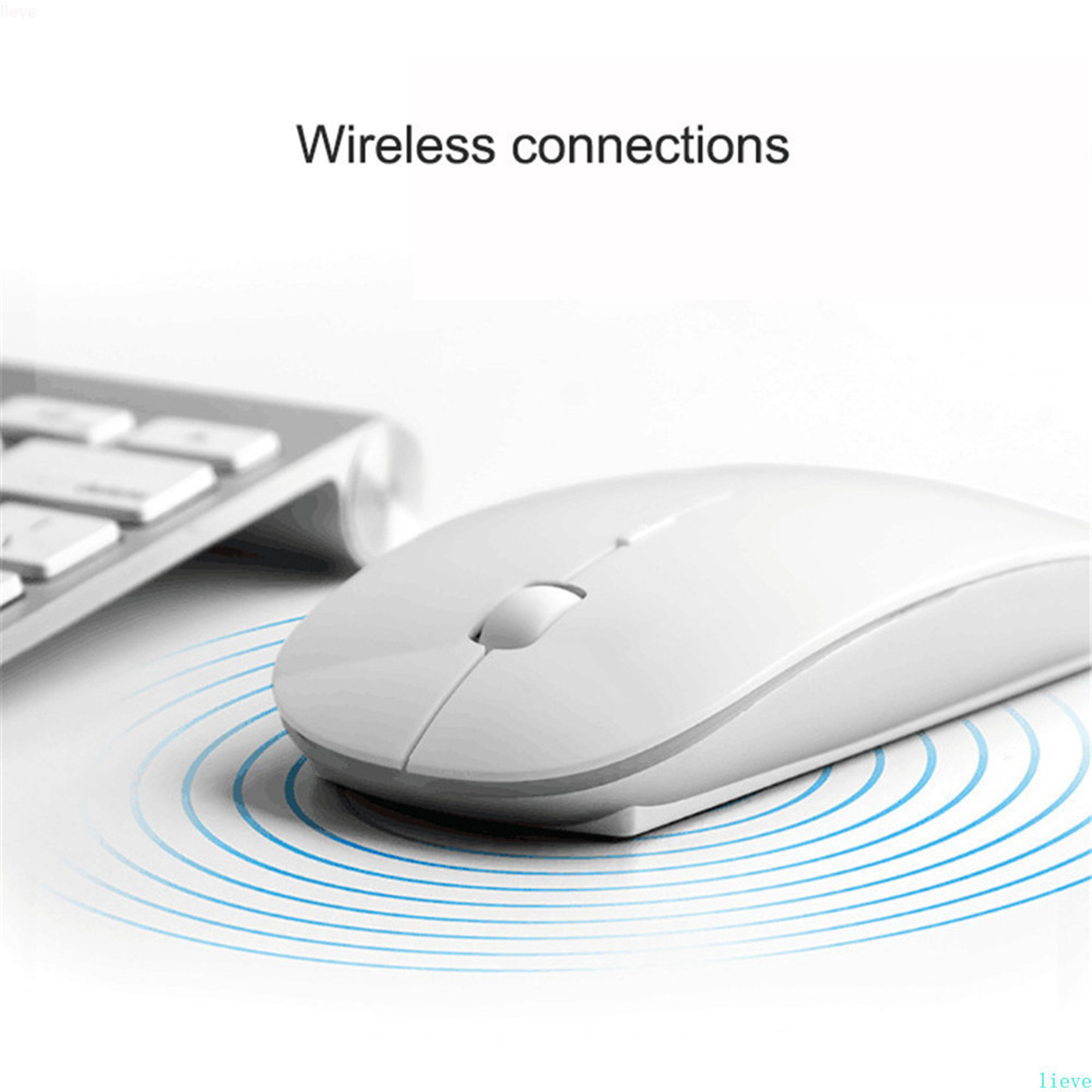 Rechargeable Wireless Bluetooth Mouse Silent USB Optical Mouse For Laptop PC And Mac 7