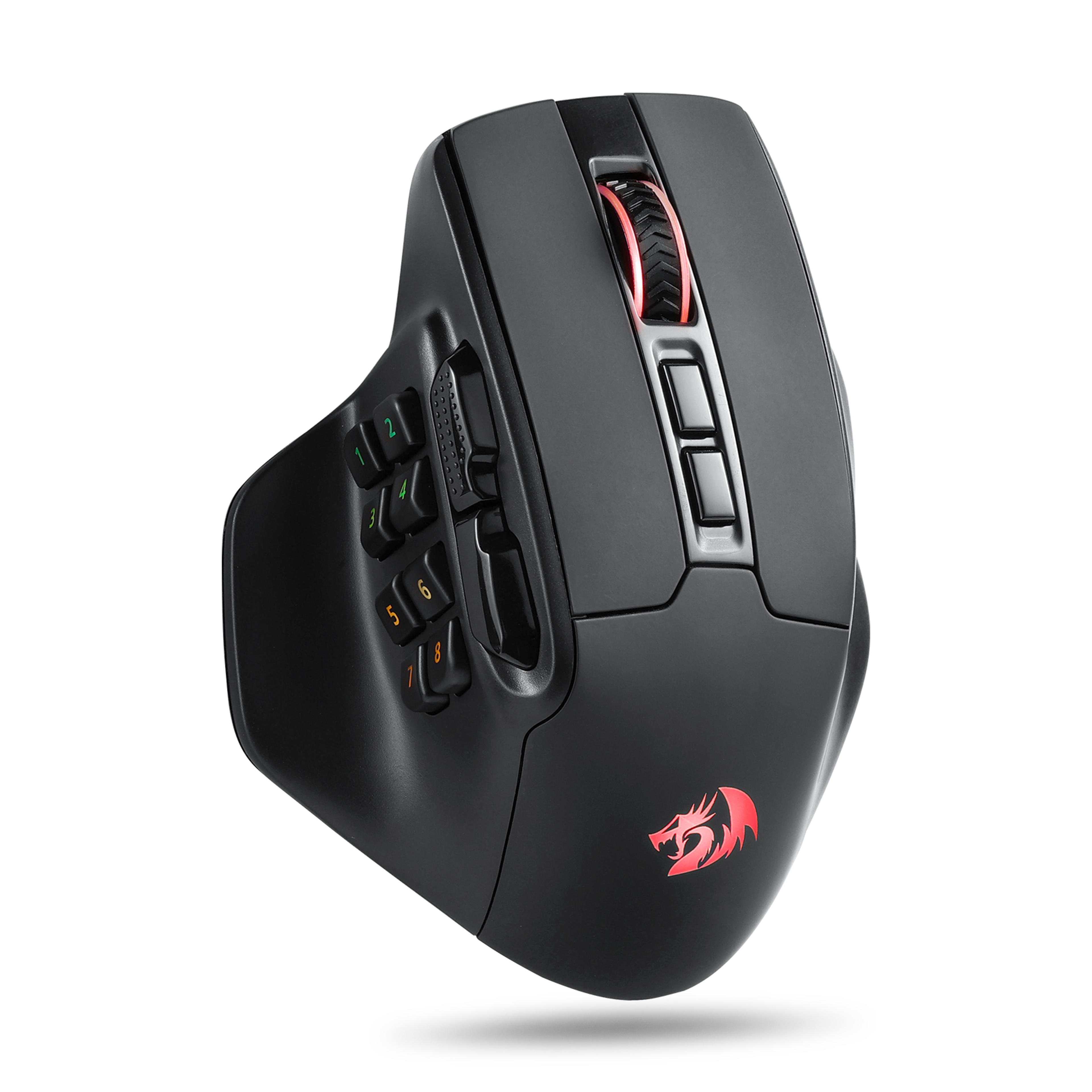 Wireless MMO Gaming Mouse RGB Programmable Mouse With Buttons And Macro Keys 0