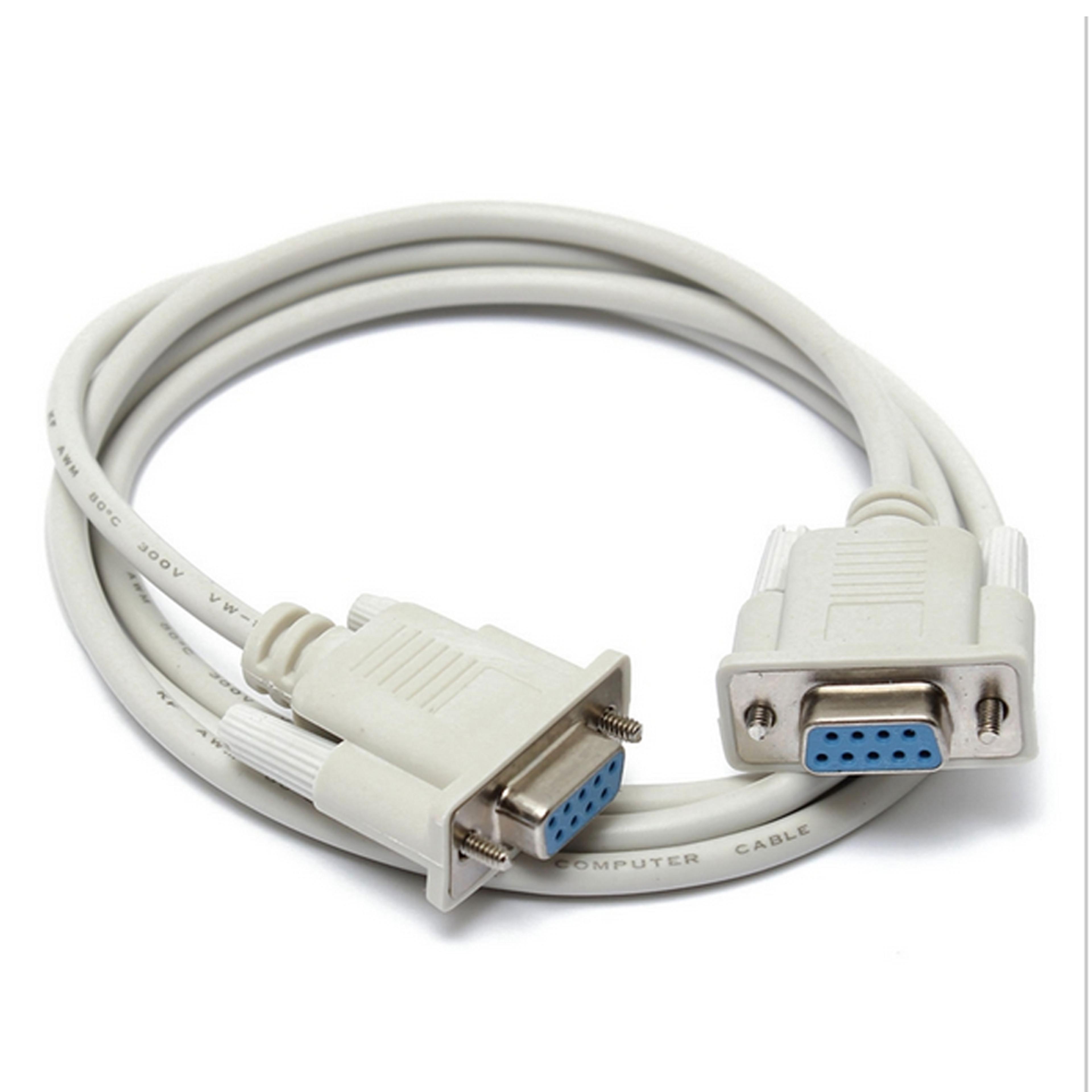 Null Modem Cable Female To Female Serial Cable For Industrial Equipment And PC Communication 3
