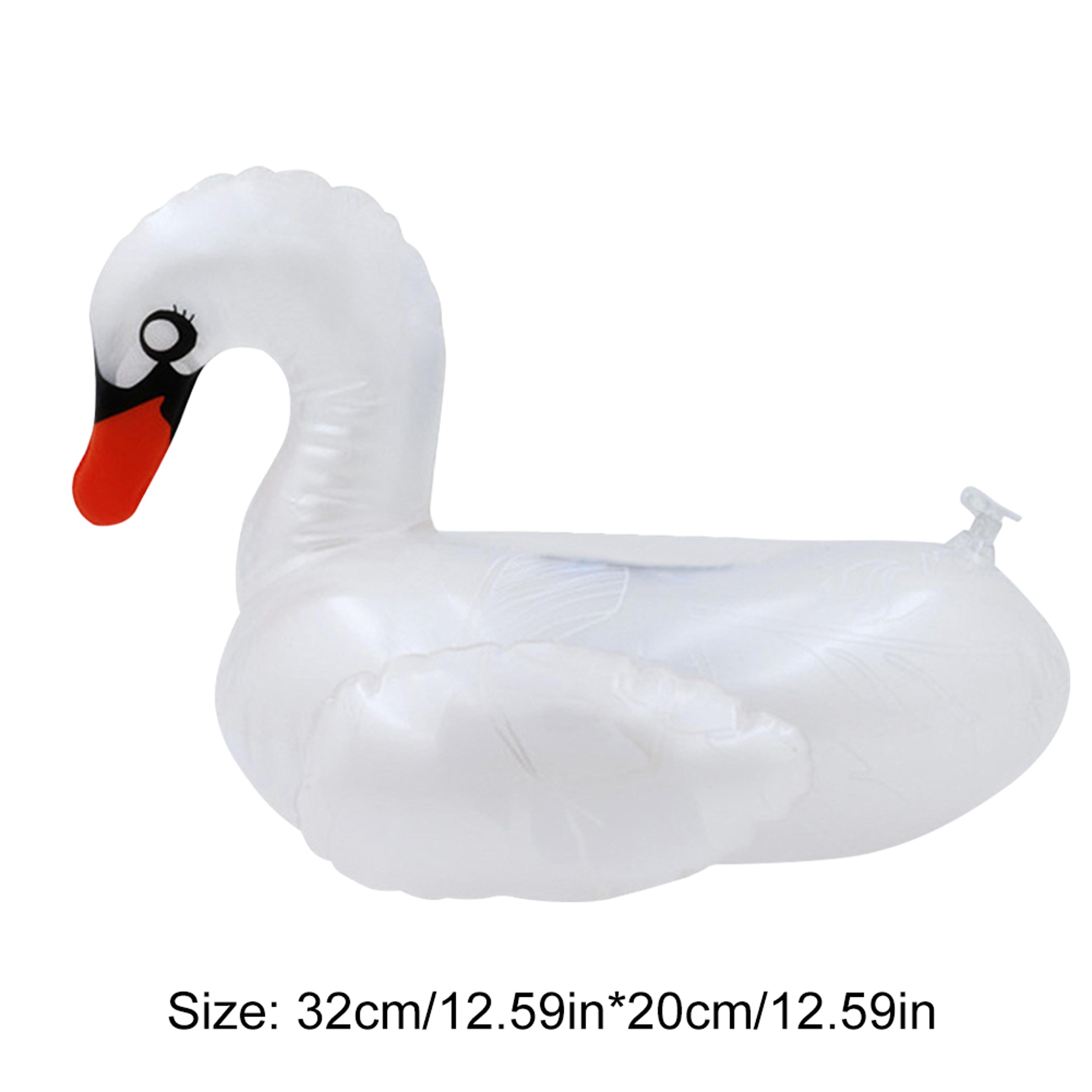 Inflatable Cup Holder Pool Drink Float Swan  Flamingo Floating Drink Holder For Pool Parties 8