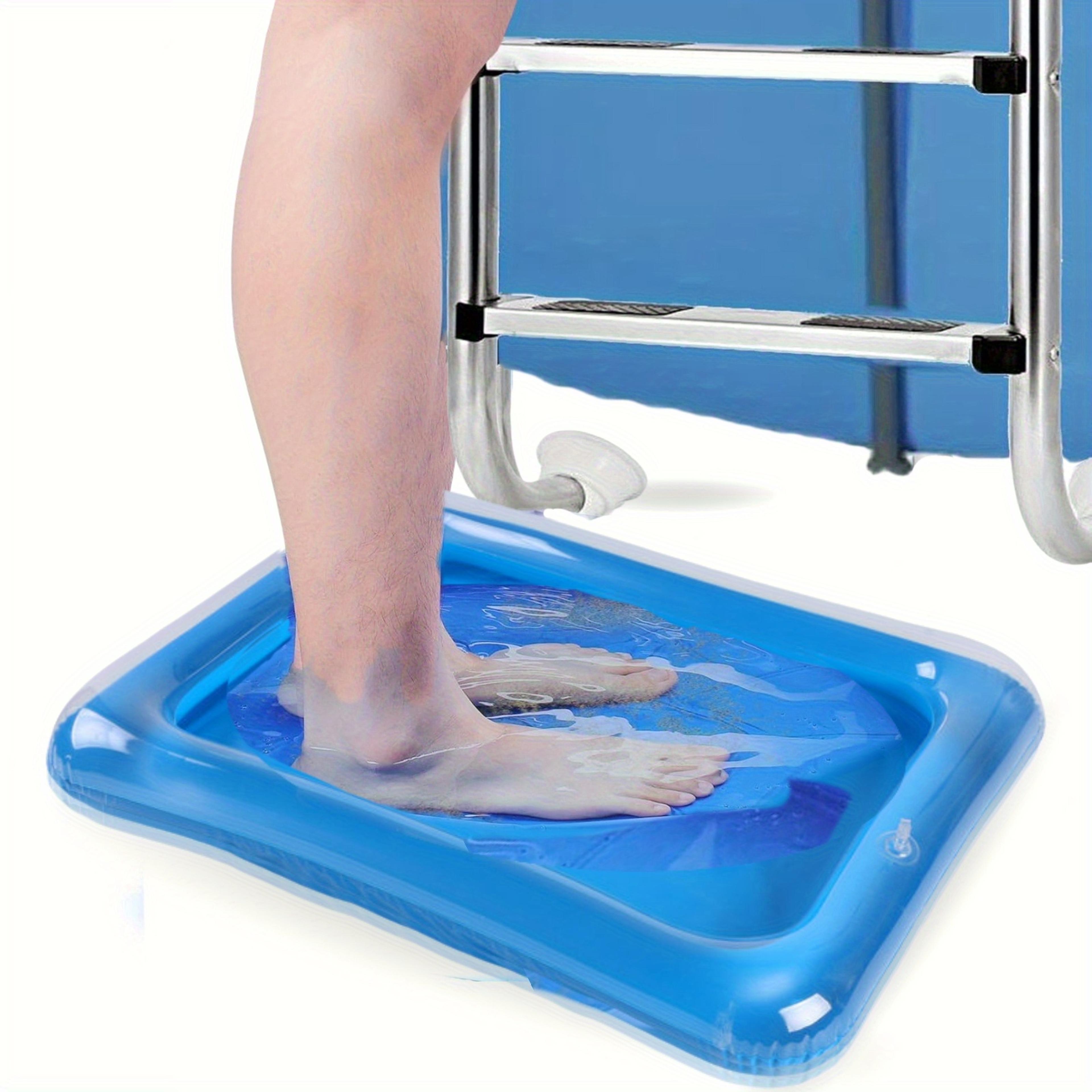 Portable Foldable Cleaning Basin For Pool Maintenance  Relaxing Foot Soaks 0