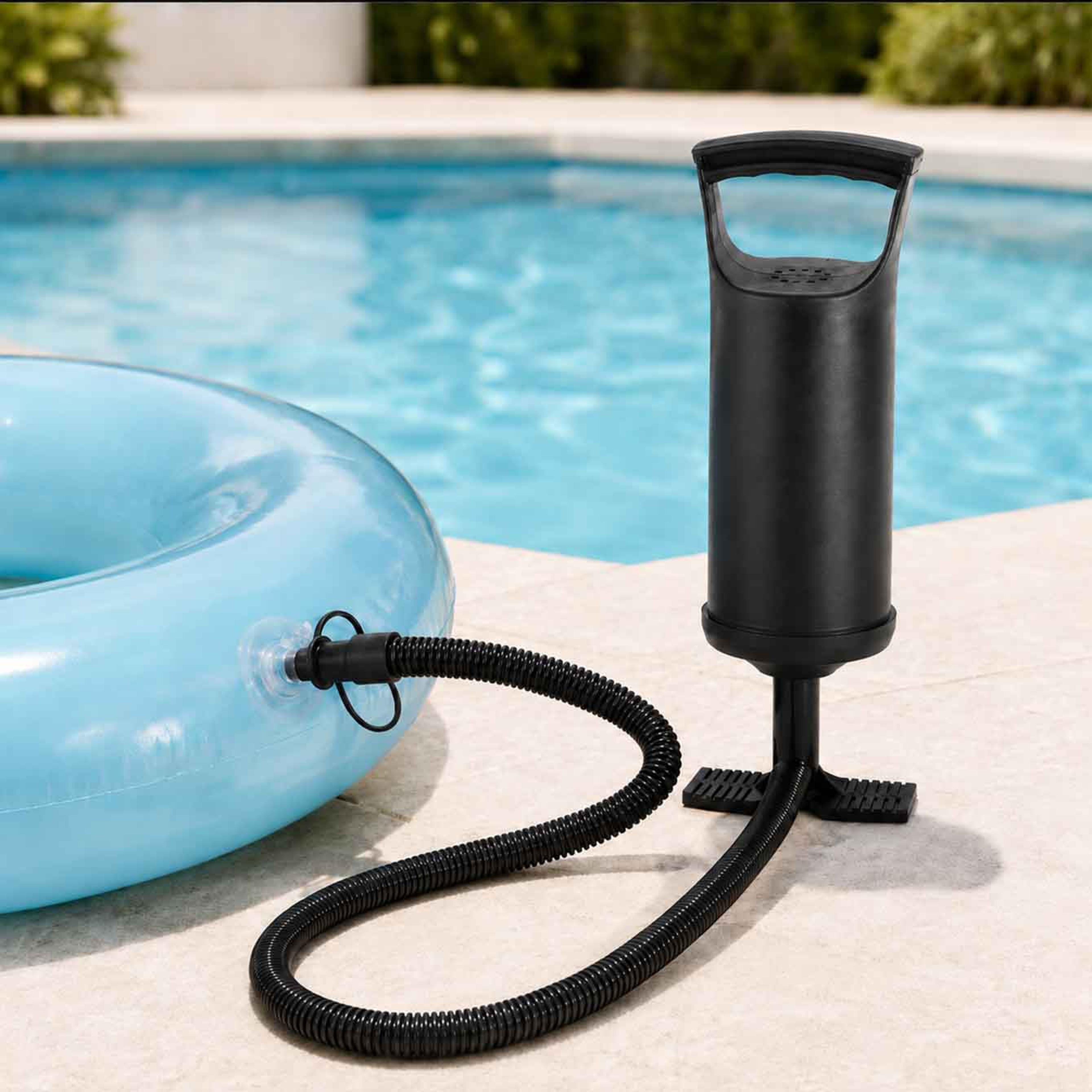 Portable Hand Air Pump For Inflatable Cushions Pillows  Wedges Heavy Duty Portable Floor Pump 0