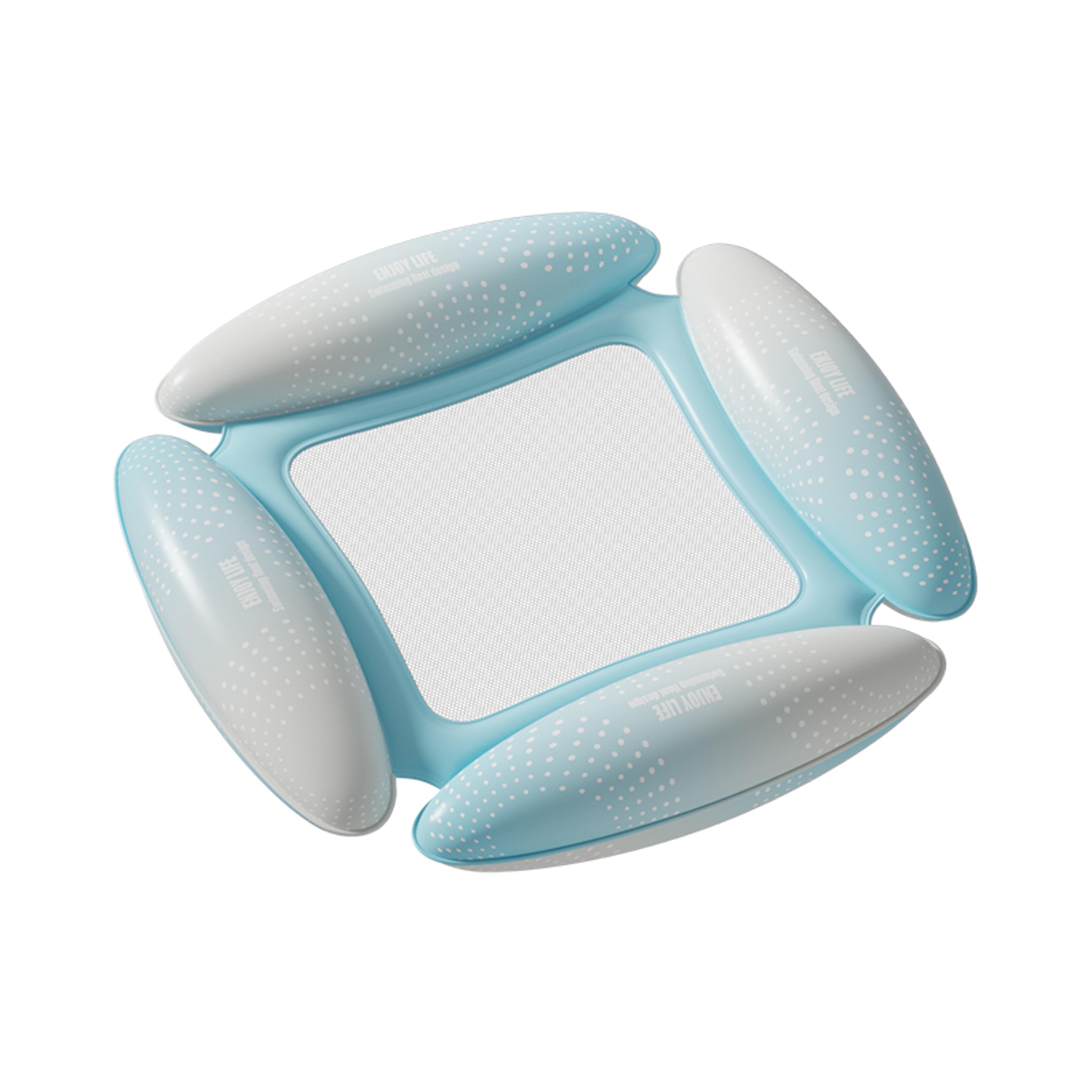 Summer Kids Pool Float With Mesh Bottom Portable Inflatable Pool Float Water Lounge Raft 3